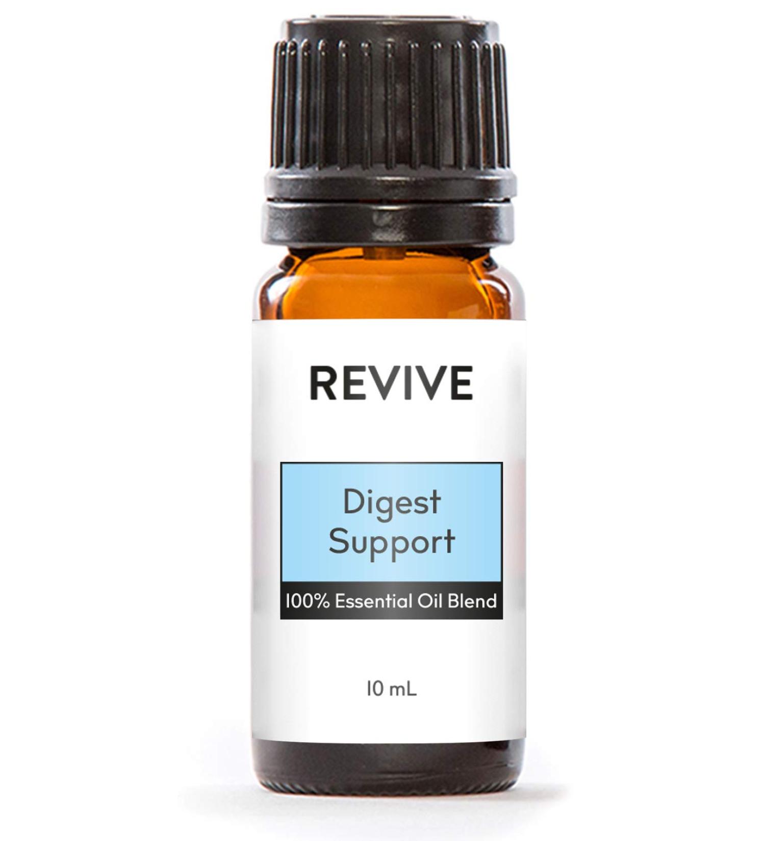 Digest Support Essential Oil Blend by Revive Essential Oils - 100% Pure Therapeutic Grade for Diffuser Humidifier Massage Aromatherapy Skin & Hair Care - Buy Online on GoSupps.com