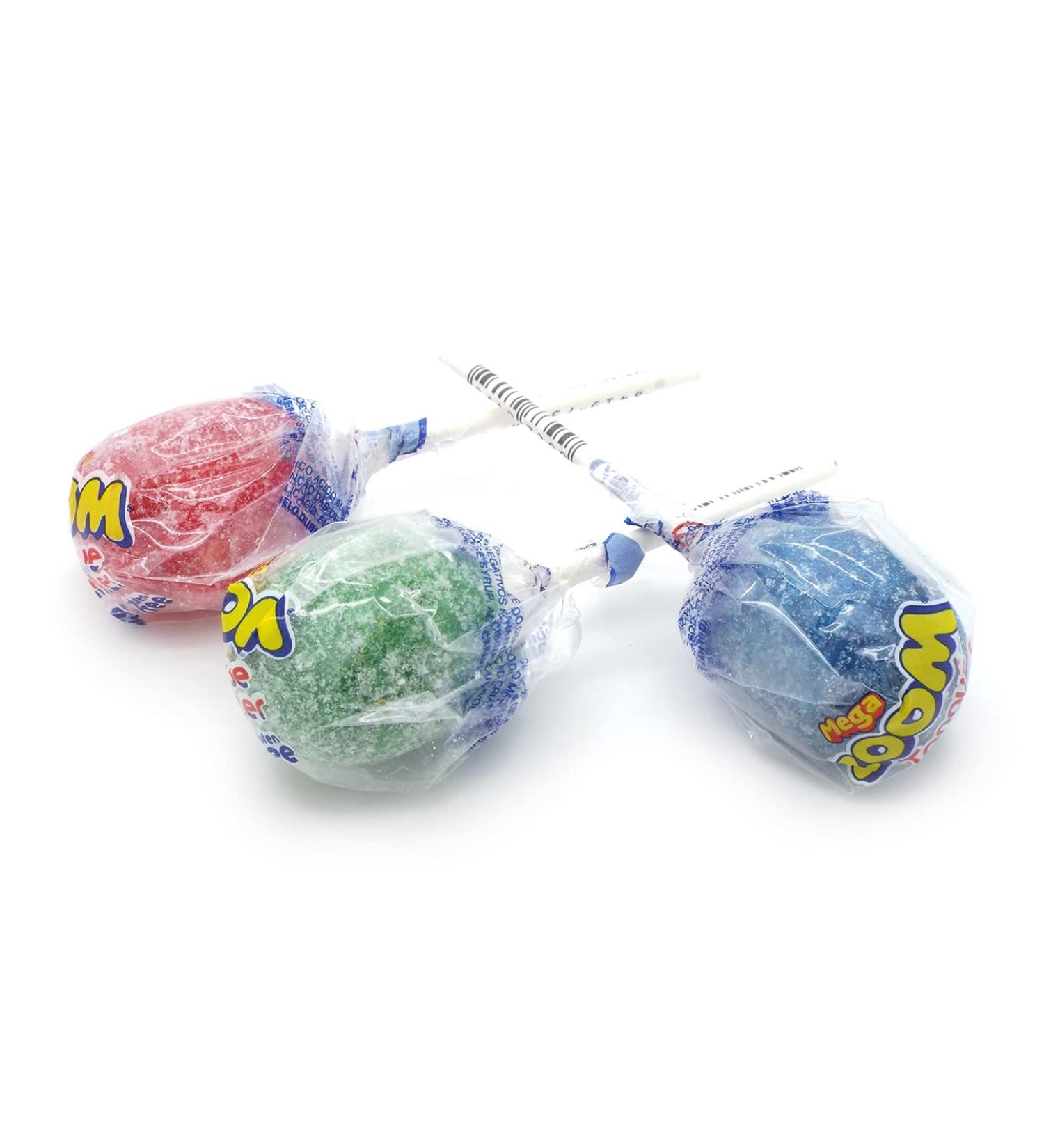 Mega Tongue Painter Zoom Lollipops - 10 Lollipop Sweets