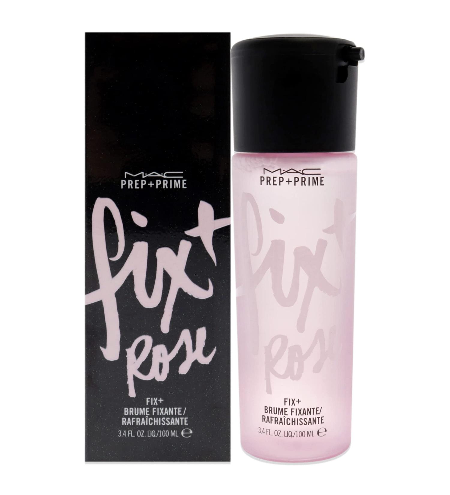 MAC Prep + Prime Fix Plus Spray Rose 3.4 fl oz - Hydrating Makeup Setting Spray - Buy Online on GoSupps.com