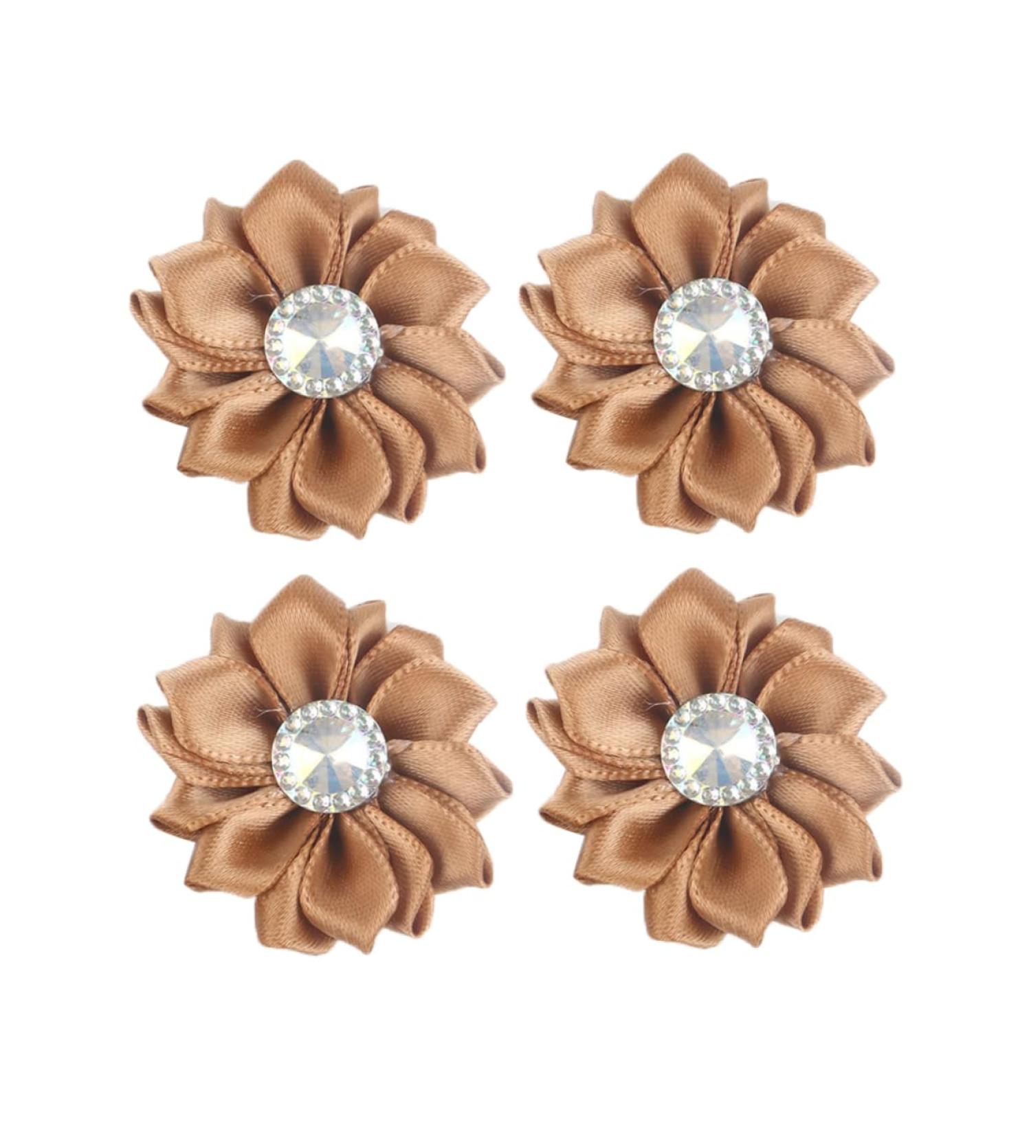 STOBAZA Headbands 1 20pcs Headwear Accessories s for Crafts Chiffon Fabric Chiffon Ribbon Bulk Applique Coffee Size 1 - Buy Online on GoSupps.com