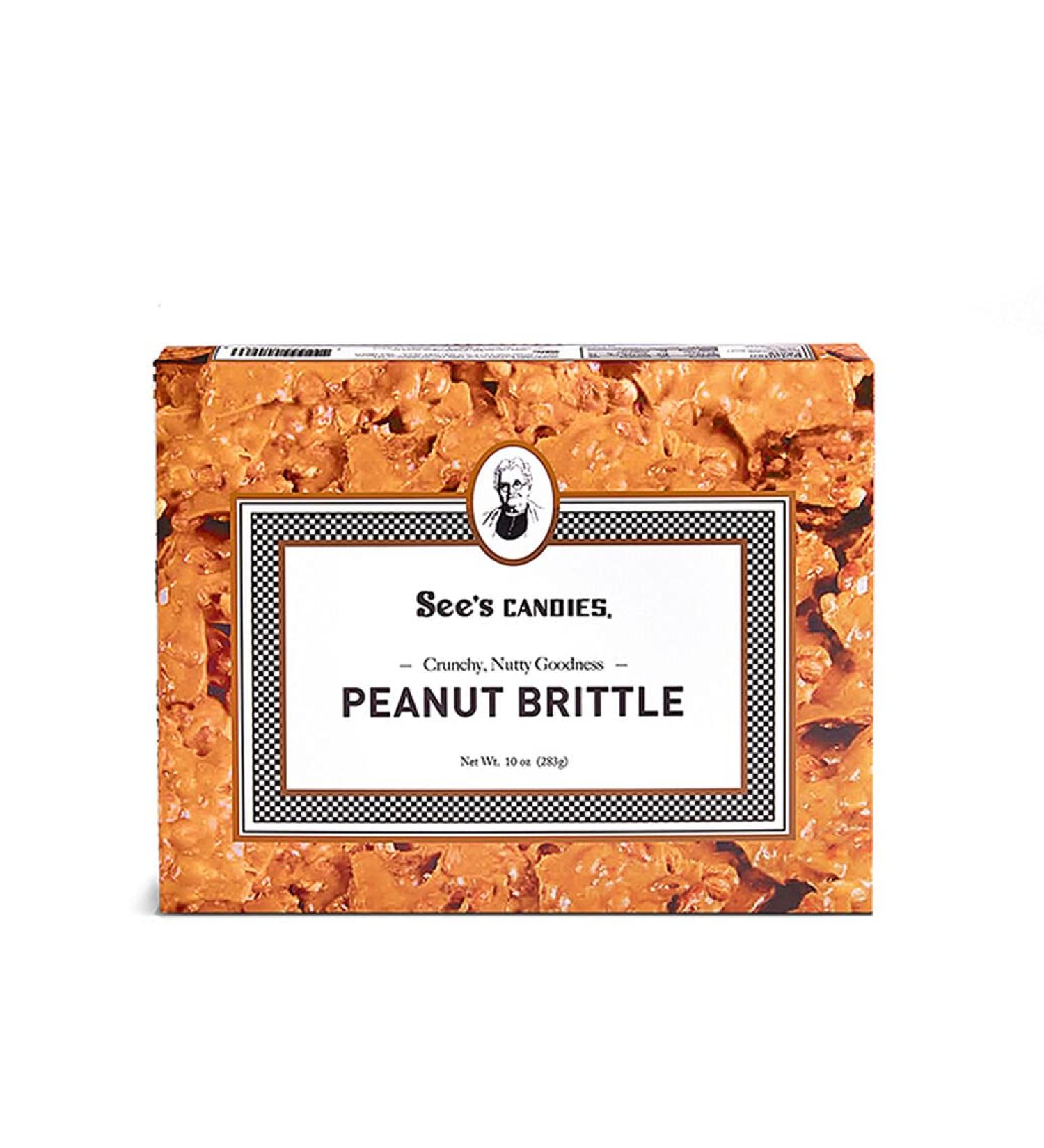 See's Candies 10 oz. Peanut Brittle by See's Candies 283.5 g (1 pack)