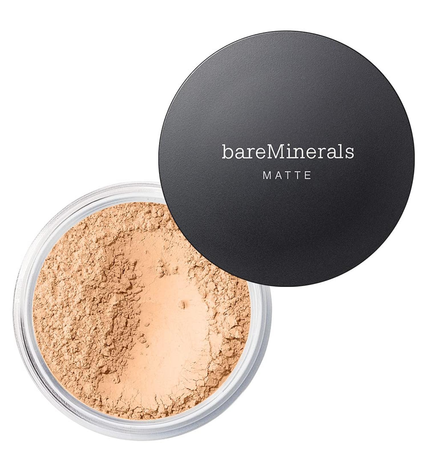 bareMinerals Matte Foundation SPF 15 - Neutral Ivory 06 (0.21 oz) | Mineral Makeup for Natural Coverage - Buy Online on GoSupps.com
