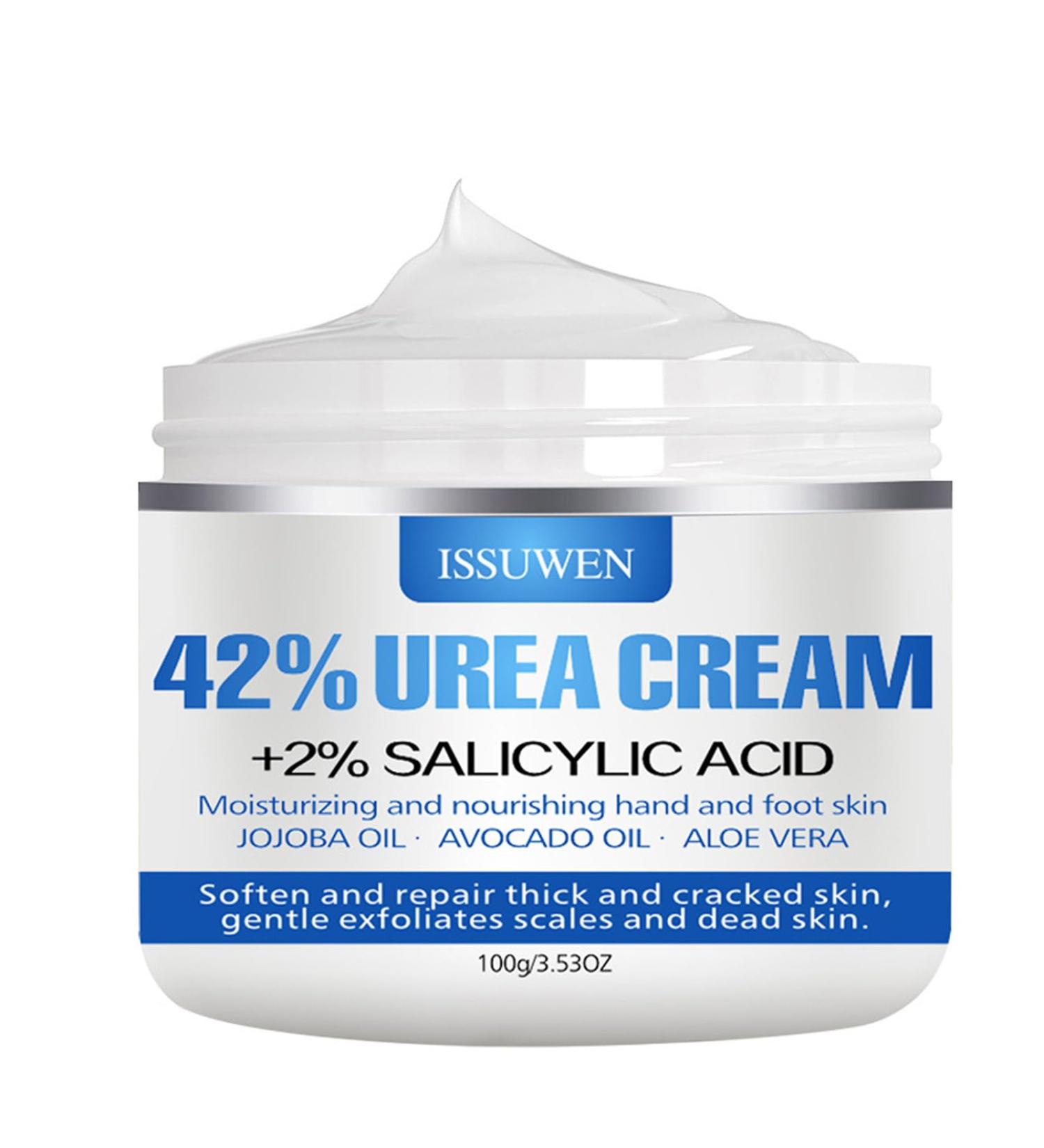 Urea Cream 42% plus Salicylic Acid 2% Foot Cream Urea Foot & Hand Creamfor Dry Cracked Heels Feet Knees Elbows Hand Foot Dead Skin Cuticle Callus Remover Toenail Softener Skin Barrier Repair Cream - Buy Online on GoSupps.com