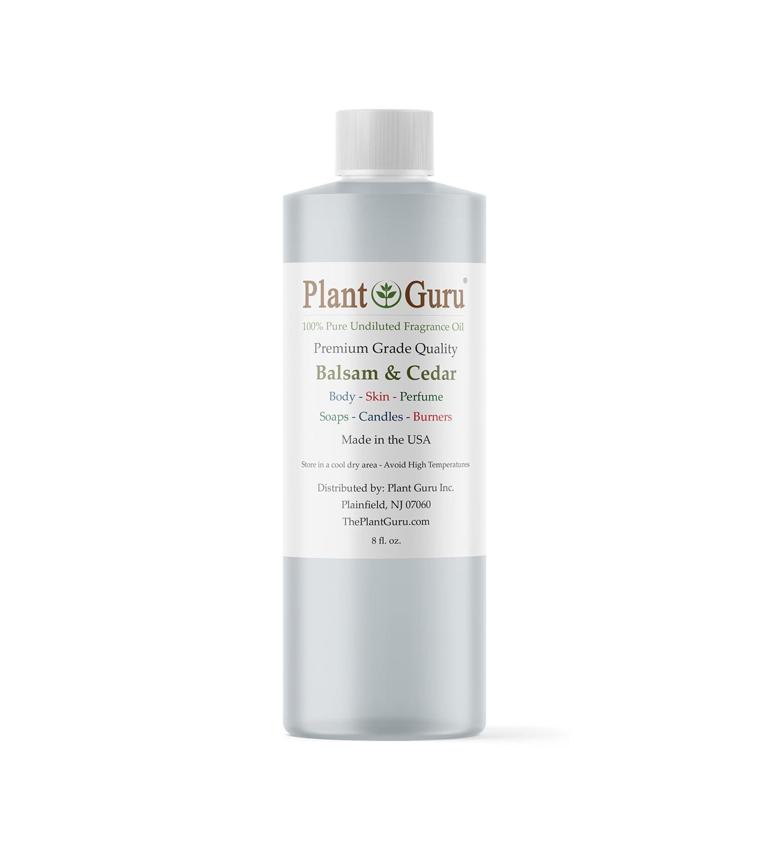 Balsam & Cedar Fragrance Oil 8 fl. oz - Ideal for DIY Soap Candles Bath Bombs & Aromatherapy - Premium Scented Oil for Lotions & Creams - Buy Online on GoSupps.com