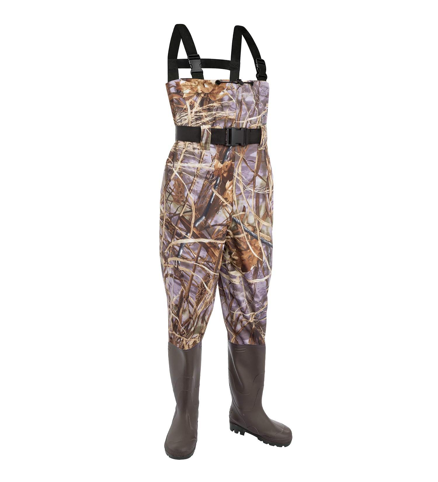KOMEX Chest Waders for Men with Boots Waterproof  Fishing & Hunting Waders with Boot Hanger Camo 11 - Buy Online on GoSupps.com