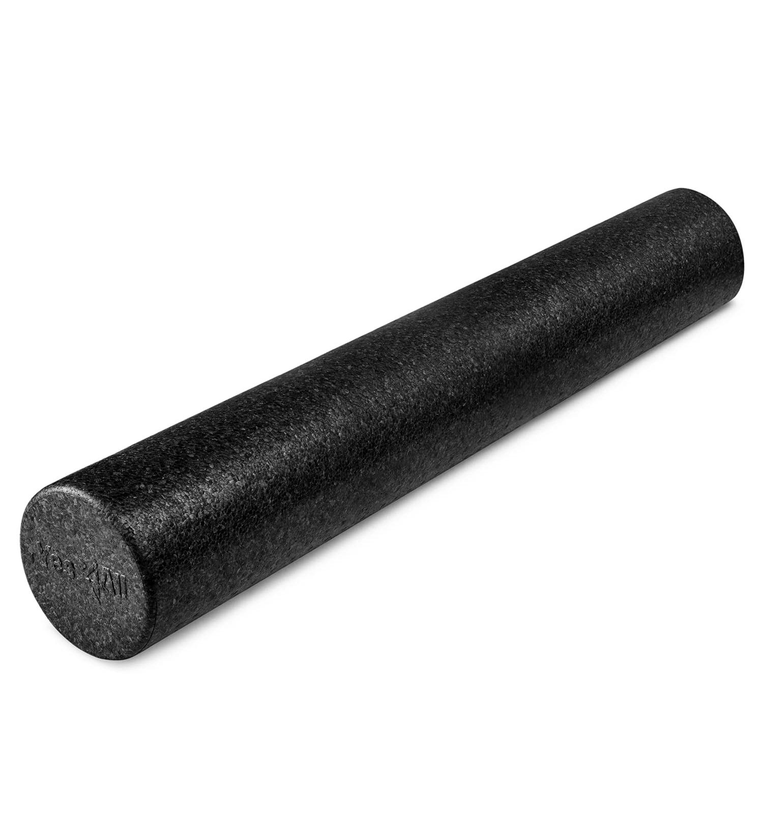 Yes4All High-Density EPP Foam Roller for Back, Legs & Muscle Massage - 36-inch Black - Buy Online on GoSupps.com