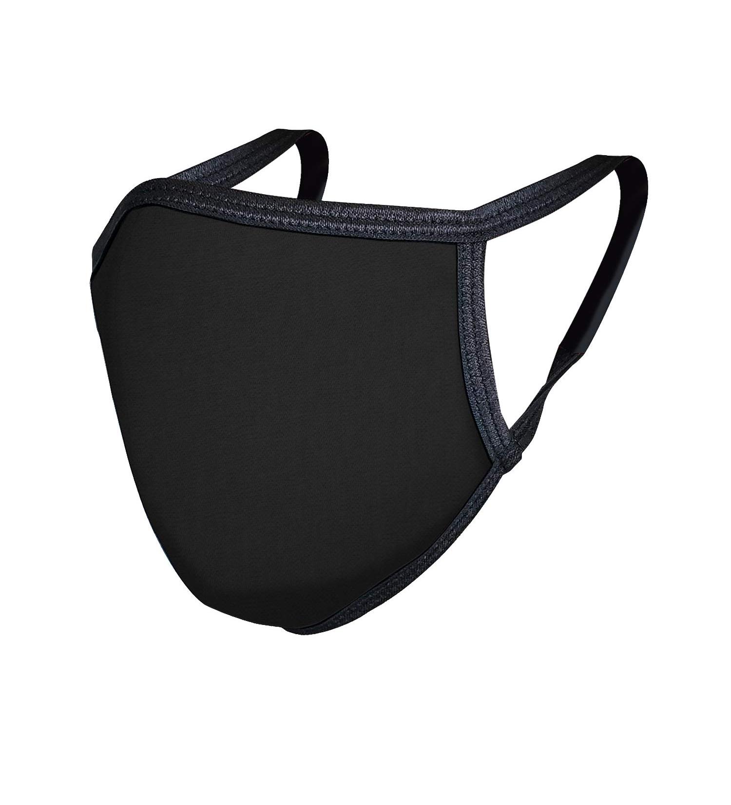 Shop Made in USA Sports Performance Face Mask for Women - Black (Regular) | WBRLCI | International Shipping Available - Buy Online on GoSupps.com