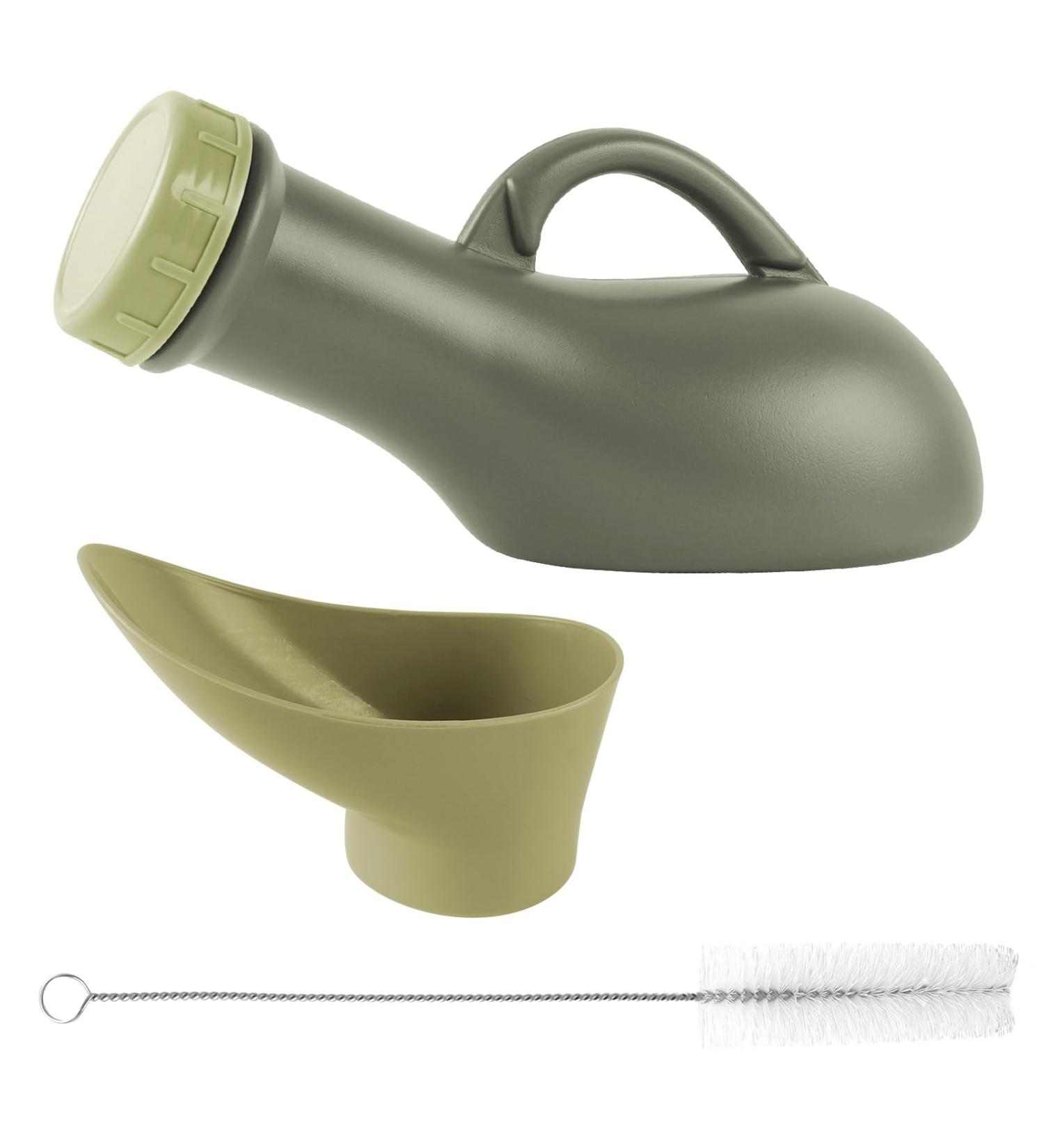 Buy Payfully Urine Bottles for Men & Women - 1000ml Leak-Proof Urinal with Lids & Brushes | Ideal for Camping & Emergencies - Fast International Shipping - Buy Online on GoSupps.com