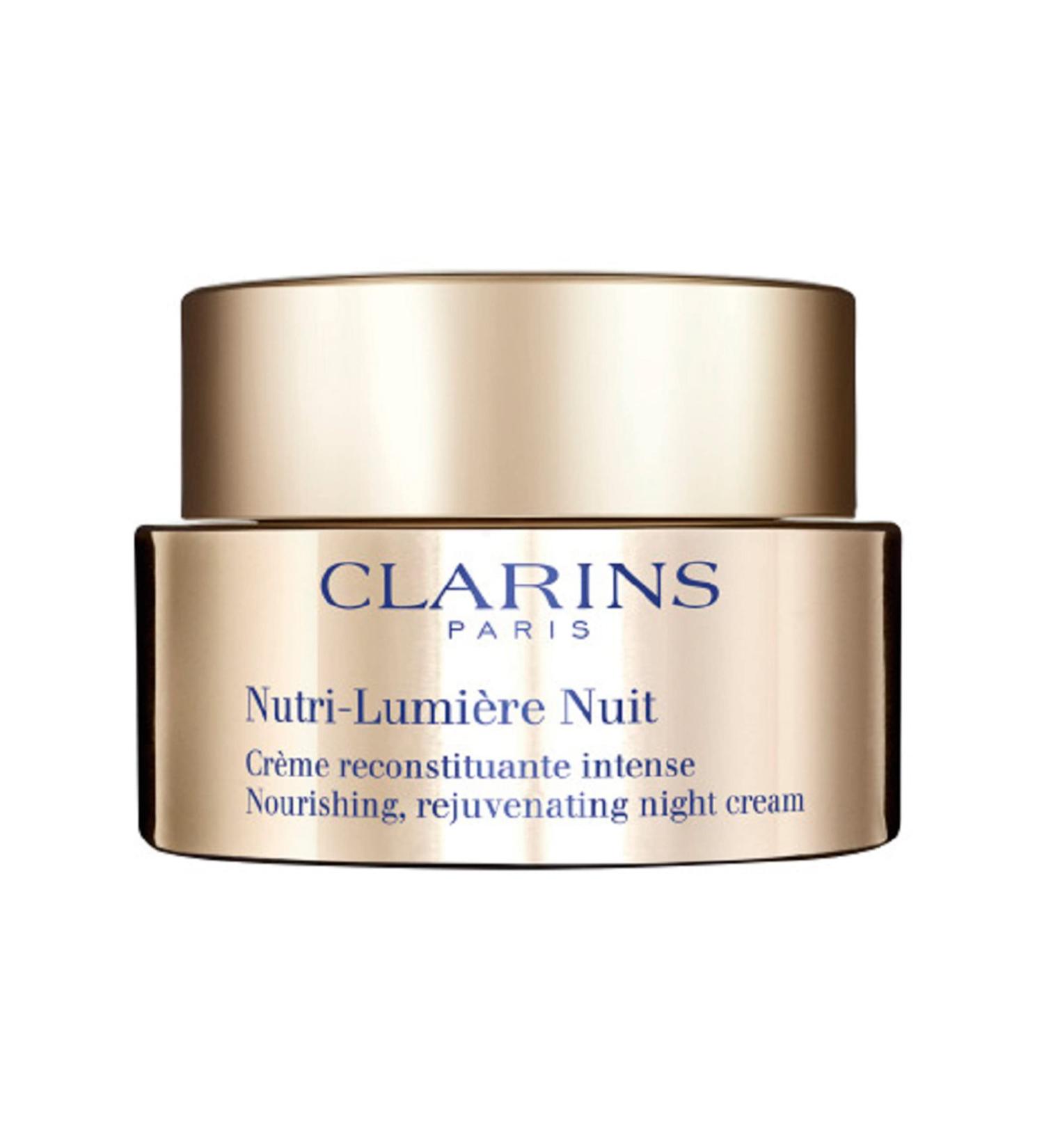 Clarins Nutri-Lumi re Night Cream | Anti-Aging Moisturizer | Nourishes and Restores Vitality To Mature Skin | Visibly Lifts and Smoothes Skin | Minimizes Appearance Of Deep Wrinkles and Age Spots 1.69 Fl Oz (Pack of 1) - Buy Online on GoSupps.com