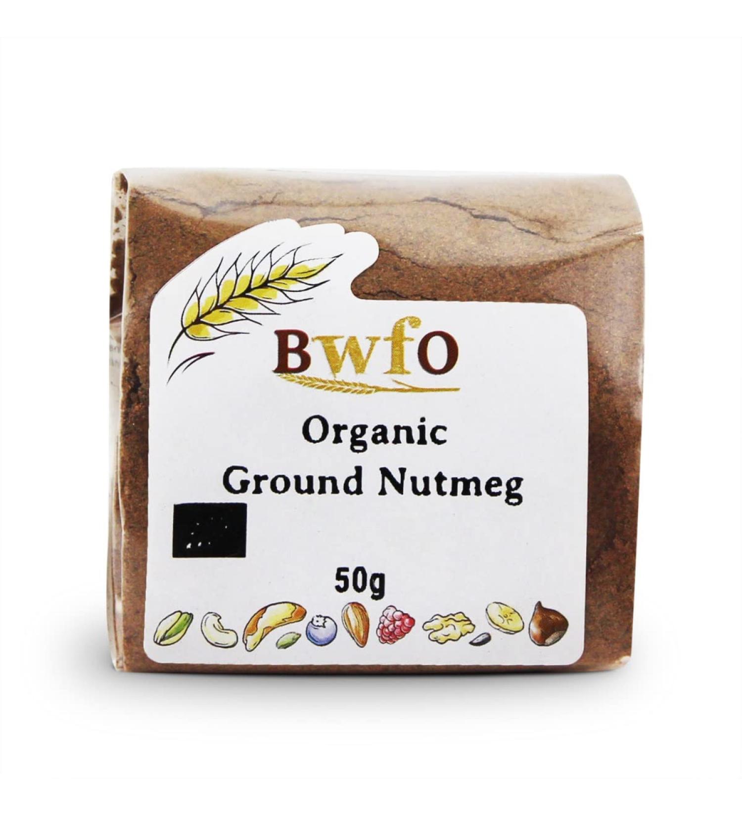 Organic Nutmeg Ground 50g (BWFO)