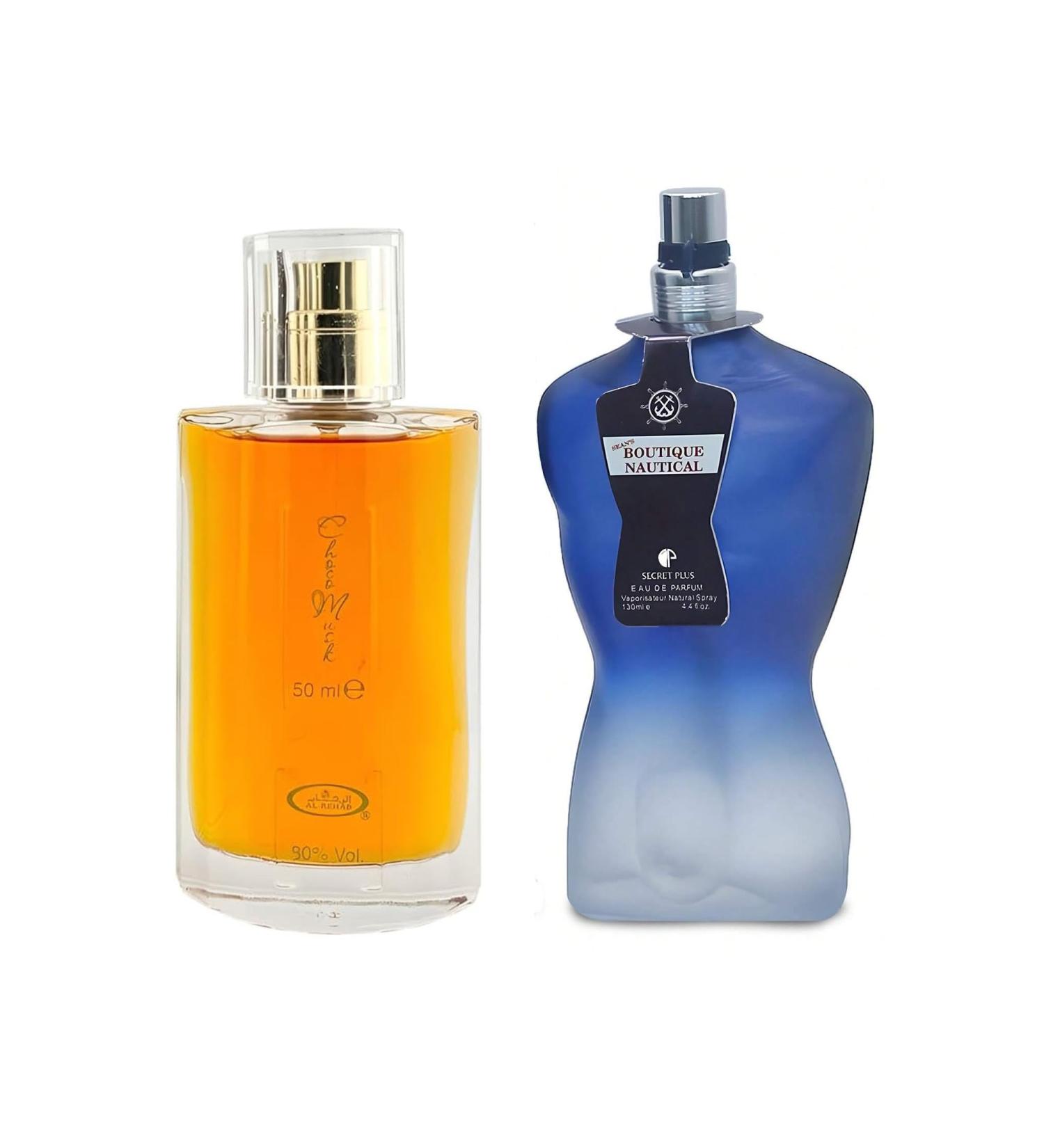 Choco Musk&Sean Boutique Nautical Men s Cologne-Rich Chocolate & Musk Eau De Toilette Long-Lasting Scent Perfume for Men Elegant Bottle 3.4 Fl Oz Fragrance for Refined Occasions Choco Musk&Sean Boutique Nautical 2.53 Fl Oz (Pack of 2) - Buy Online on GoSupps.com