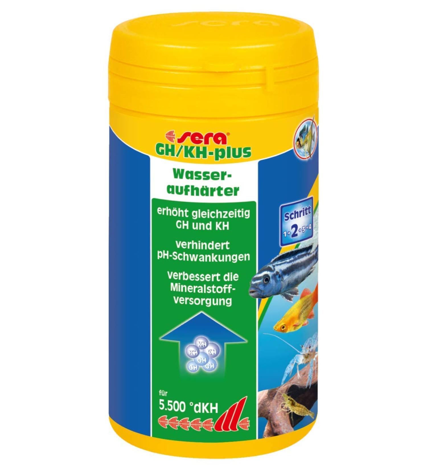 Sera GH/KH-Plus 250 ml - Water Hardener for Aquariums | Boost GH & KH Levels - Buy Online on GoSupps.com