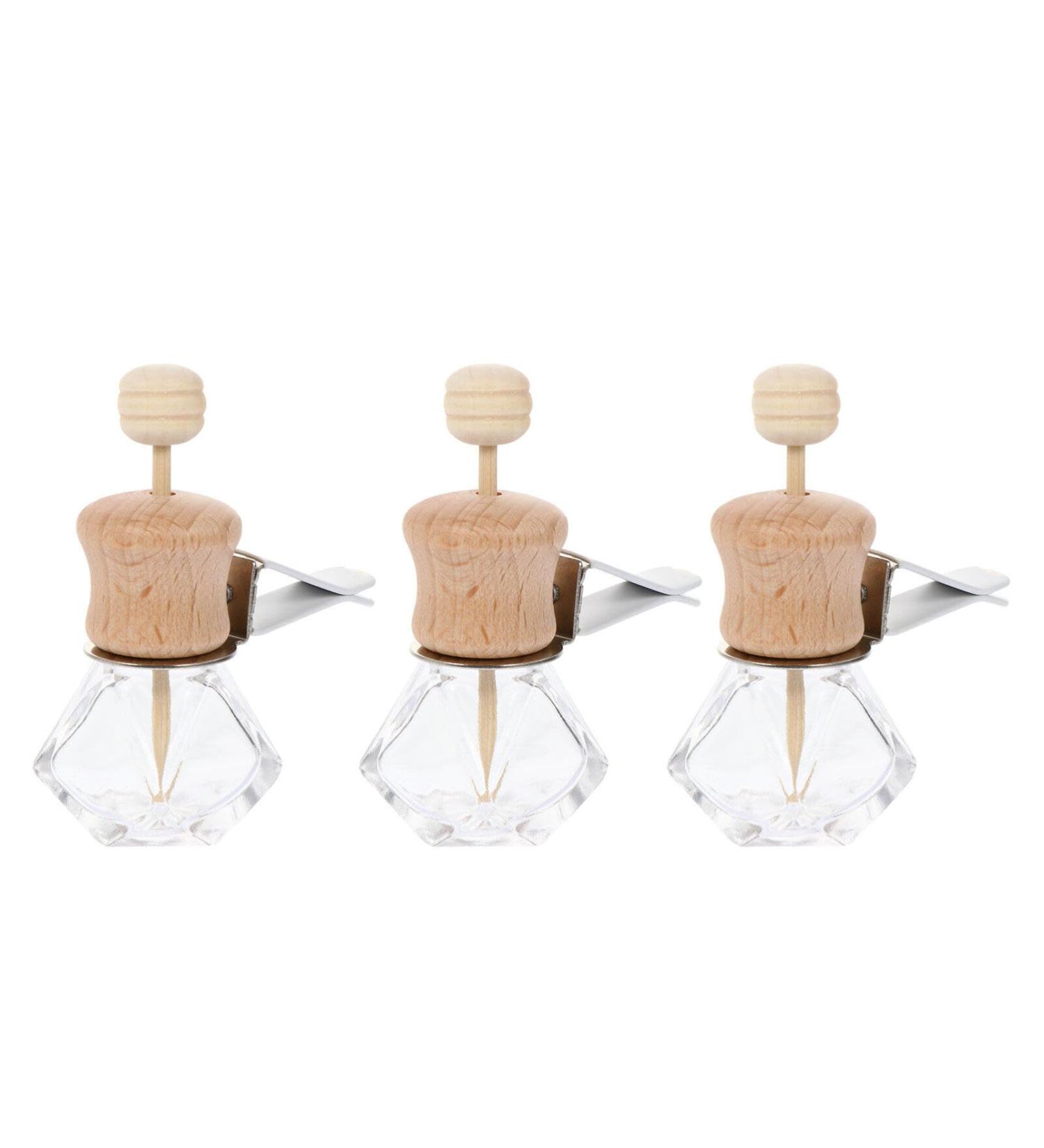 iPlusmile Car Air Freshener Diffuser - 3 Pack Diamond Essential Oil Diffusers with Vent Clip | 10ml Aromatherapy Bottles for Auto Fragrance Decor - Buy Online on GoSupps.com