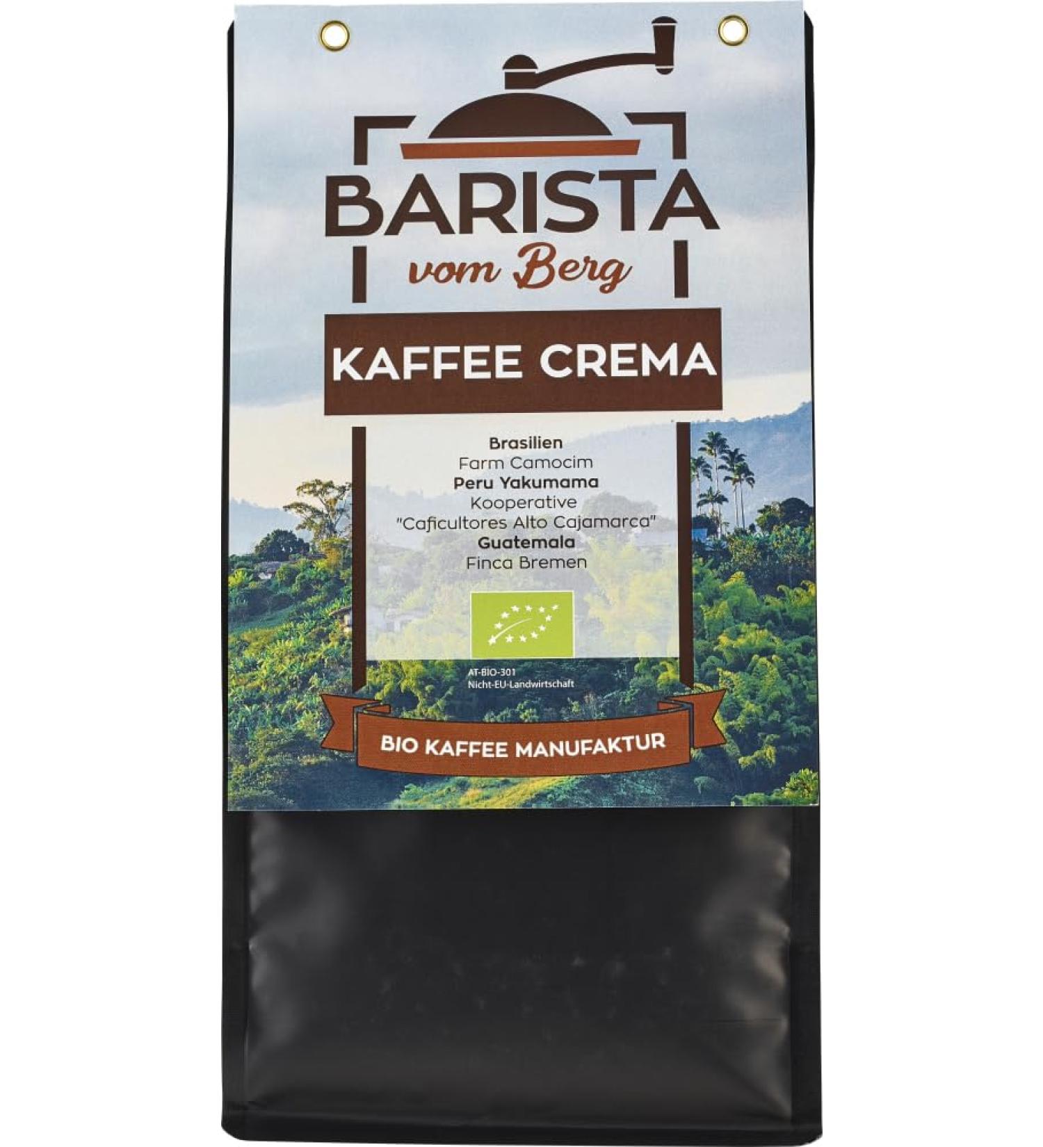 Barista vom Berg Barista vom Berg Organic Cafe Crema (1 x 500 g)