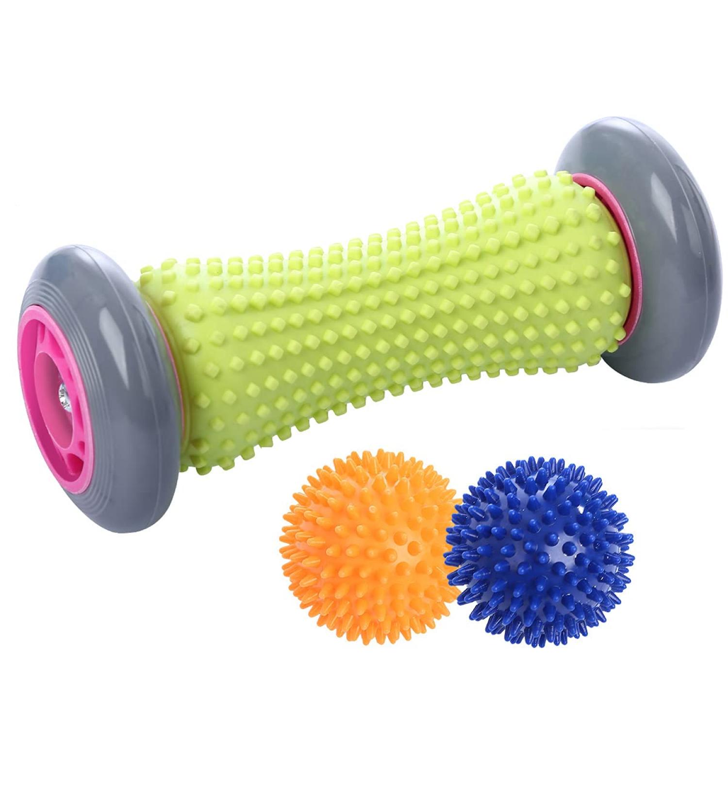 Ryson Foot Roller Massage Ball - Plantar Fasciitis Relief & Reflexology Massager - Buy Online on GoSupps.com