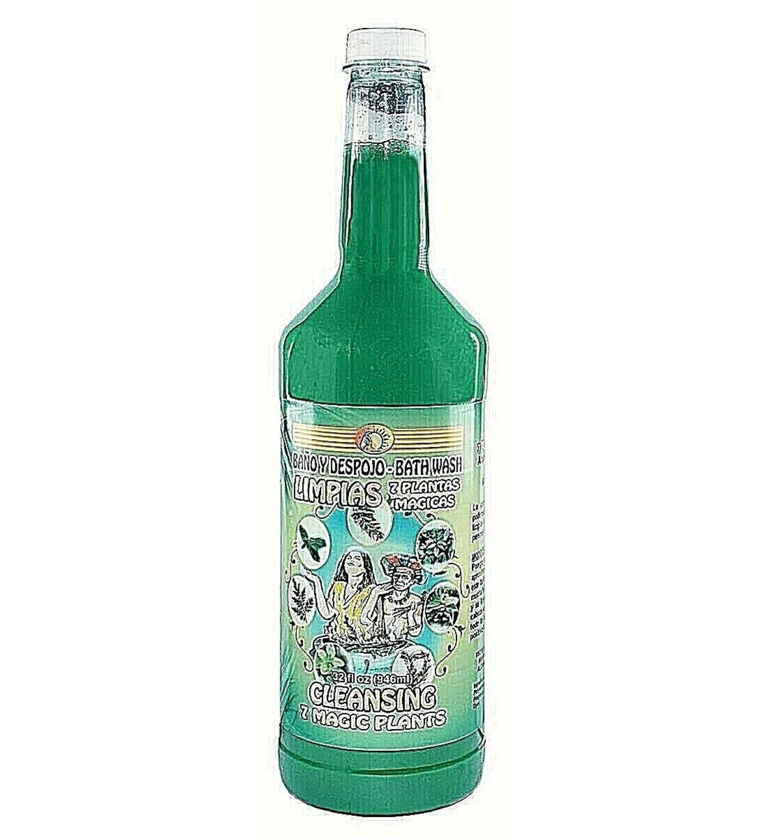 1 Bottle Extra Large Cleansing LIMPIAS Bath WASH BANO Y DESPOJO 32OZ Spiritual Magick Wicca 1 Count (Pack of 1)