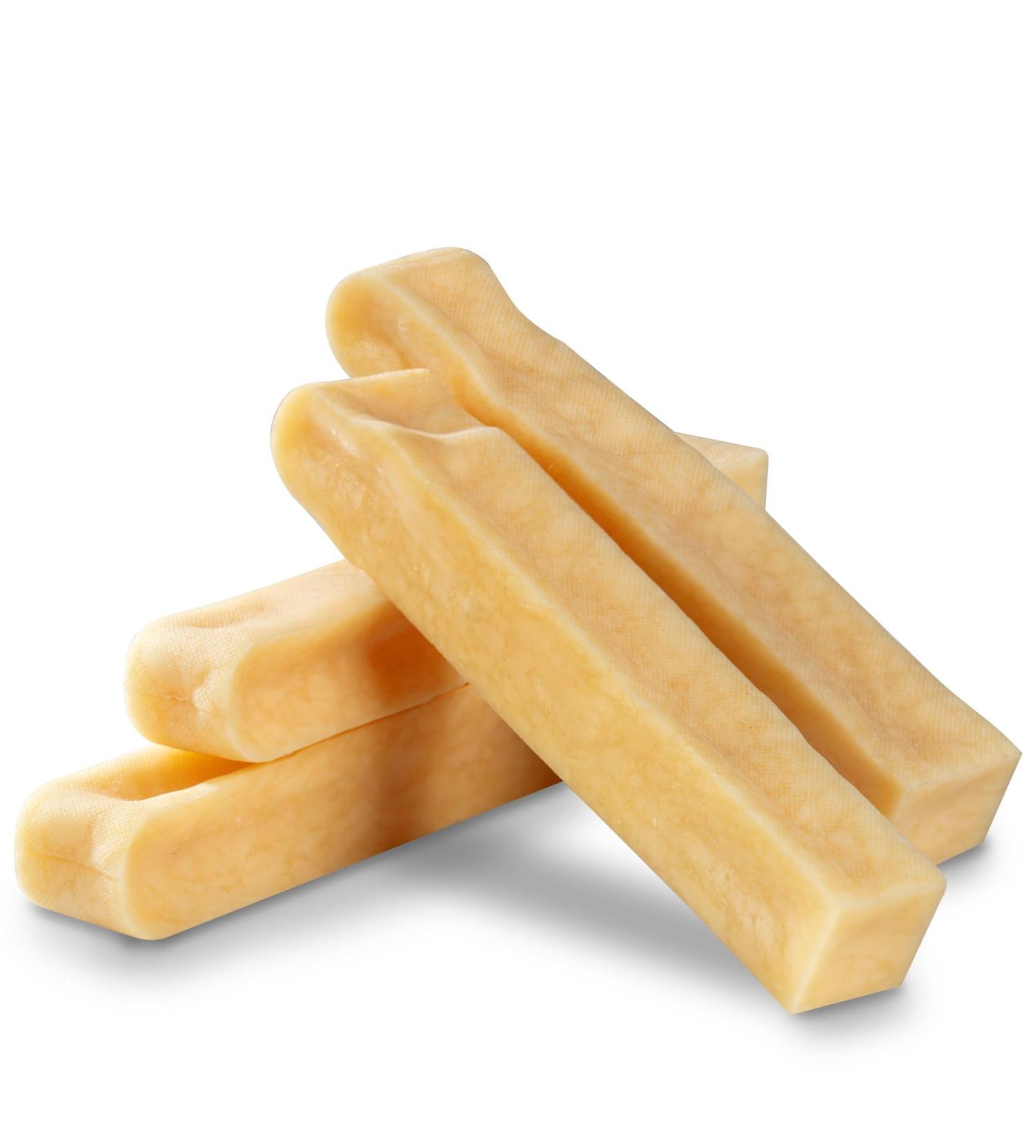 WoW Bites Premium Crauca Cheese for Dogs - Healthy Yak Cheese Chews Long Brass & Bone Treats (S 4 Pack) - Natural & Tasty Dog Snacks - Buy Online on GoSupps.com