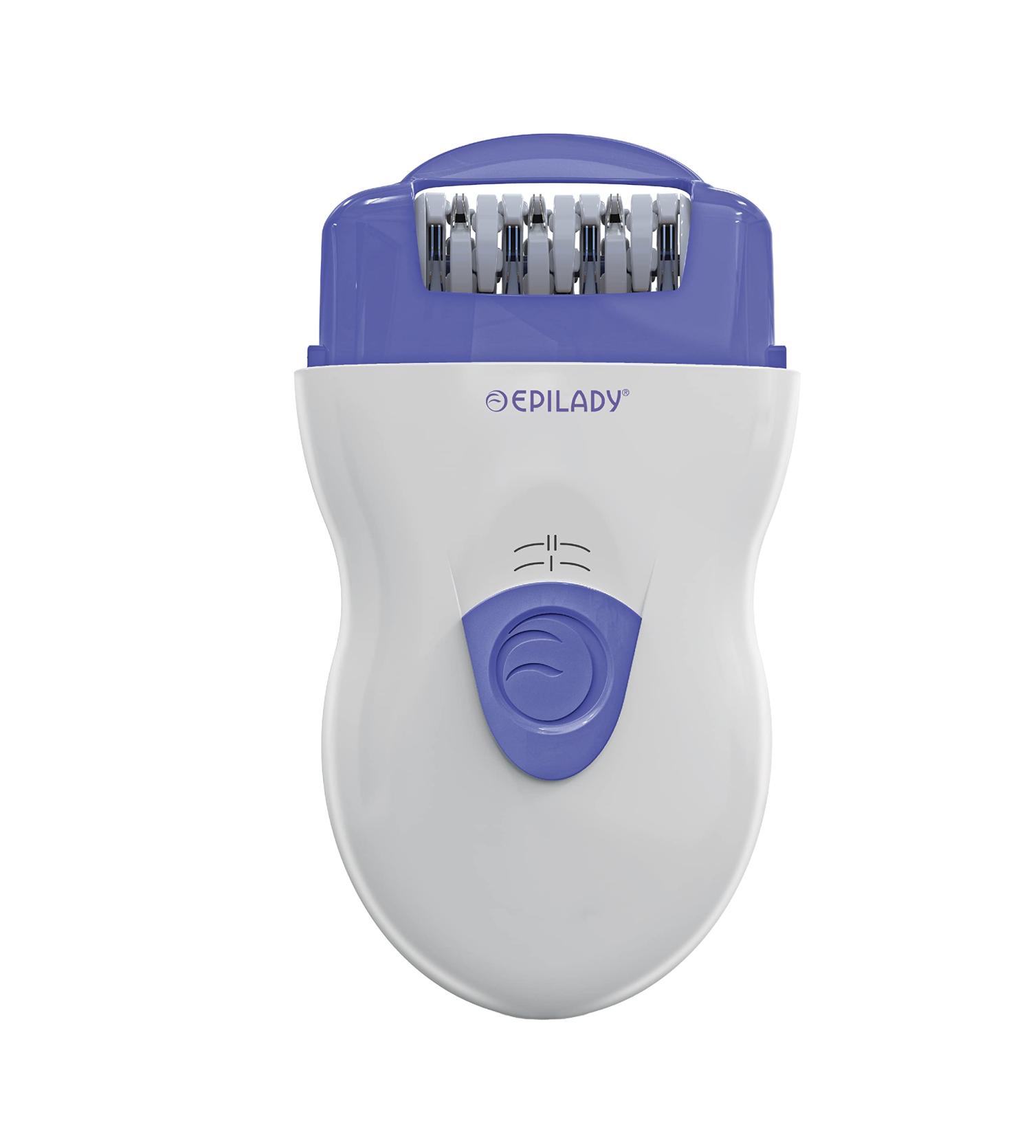 Epilady Speed Corded Epilator - Hair Removal for Women and Men - Arms, Legs, Underarms, Bikini & Face - Two Speeds - White/Red - Buy Online on GoSupps.com