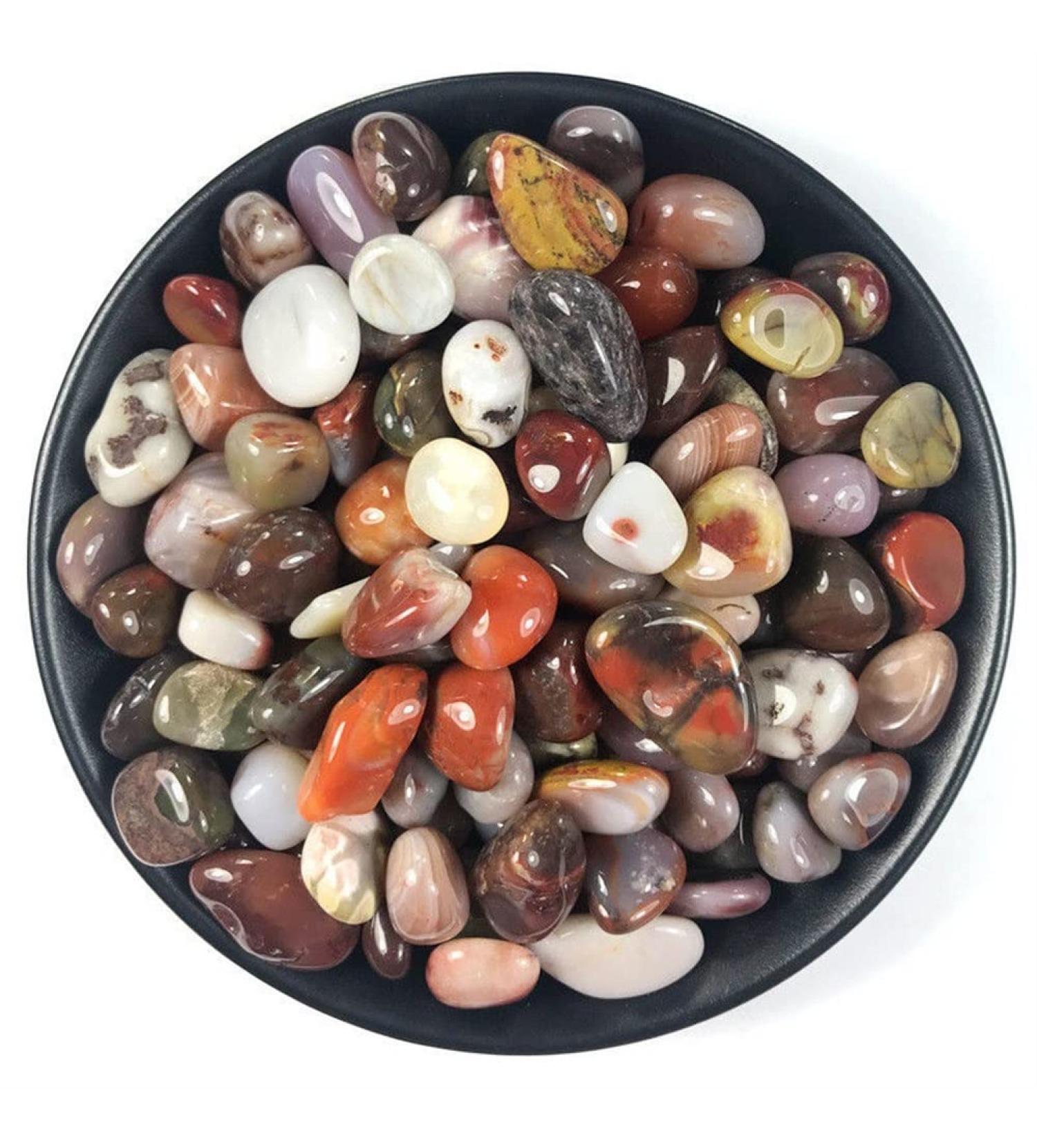 100g Natural Salt Source Agate Quartz Crystal Rock Specimen Suitable for Home HOMEZHOU - Buy Online on GoSupps.com