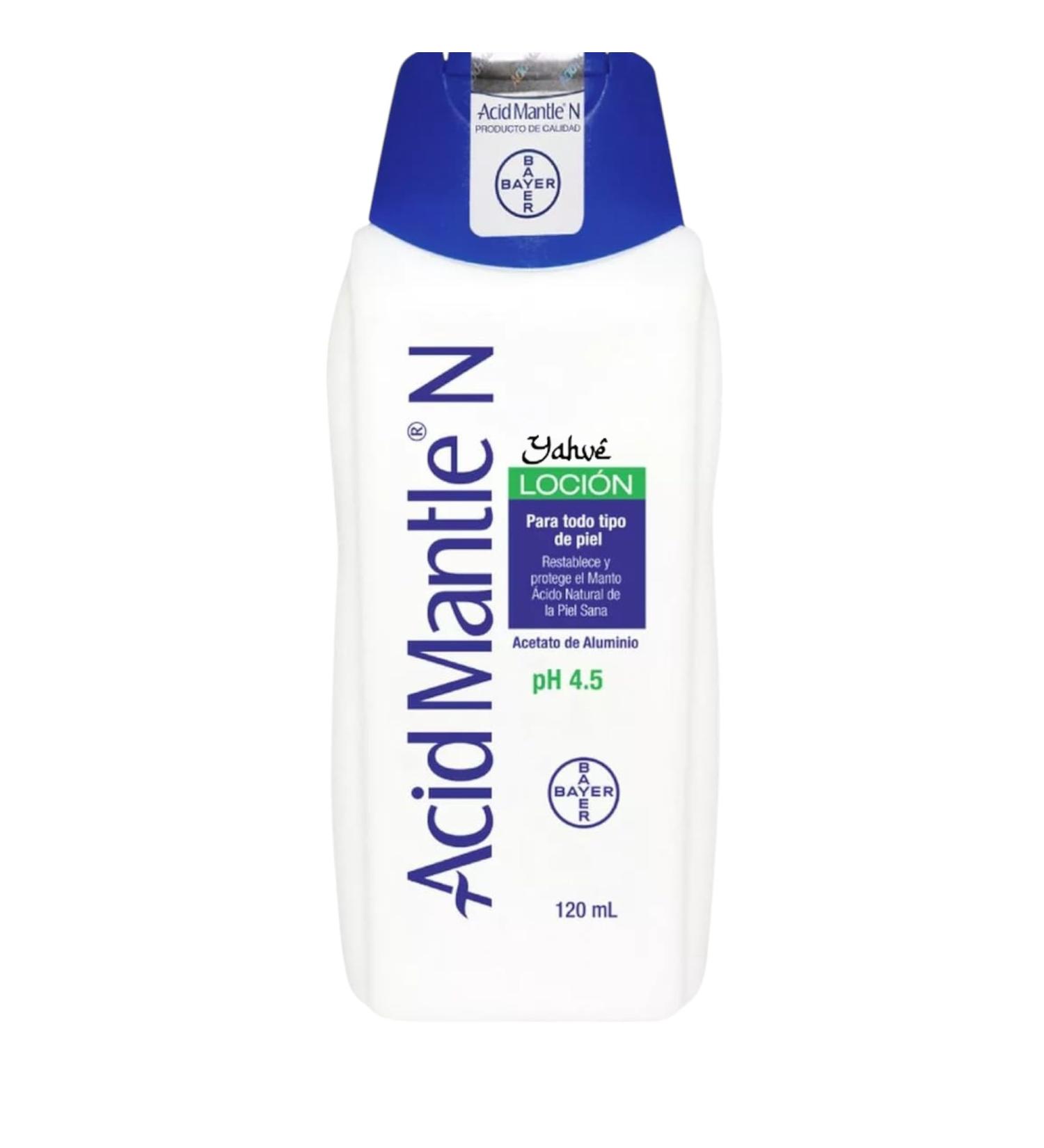 Acid Mantle N LOCION ACID MANTLE PH 4.5 LOTION - YAHVE 120 ml pH 4.5 Lotion - Yahve 4.05 Fl Oz