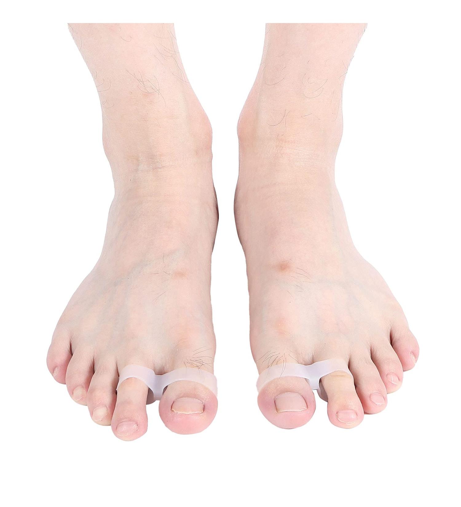 2 Piece Silicone Magnetic Toe Rings for Weight Loss - Magnetic Field Therapy & Silicone Toe Massager - Buy Online on GoSupps.com