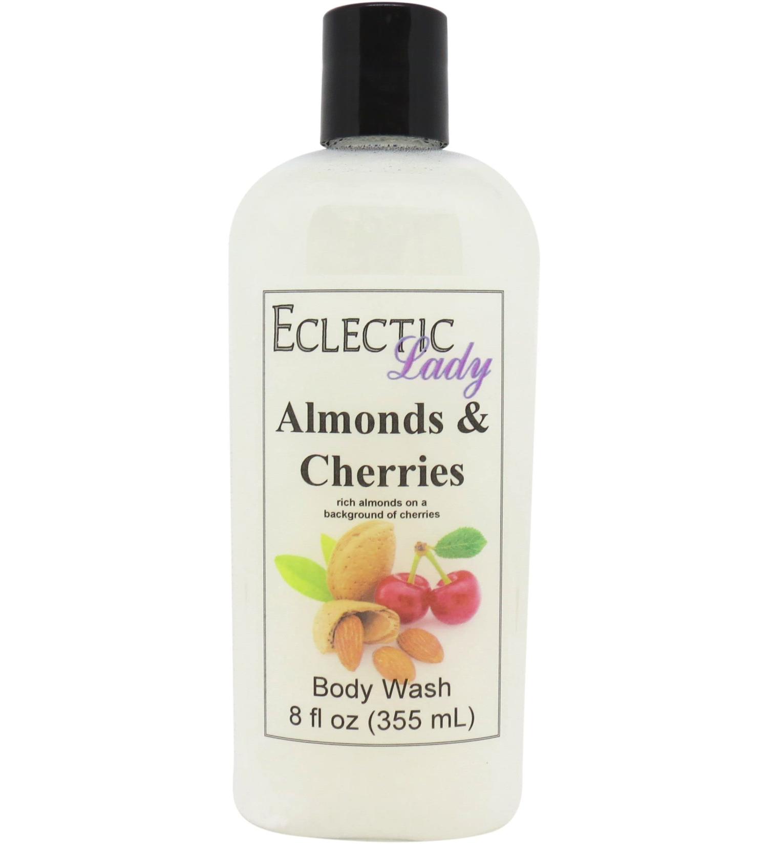 Eclectic Lady Liquid Pearl Body Wash - Almonds And Cherries Scent 3-in-1 Use For Bubble Bath Hand Soap & Body Wash Phthalate-Free Almonds And Cherries Fragrance Handcrafted in USA (8 oz) 8 Fl Oz (Pack of 1) - Buy Online on GoSupps.com