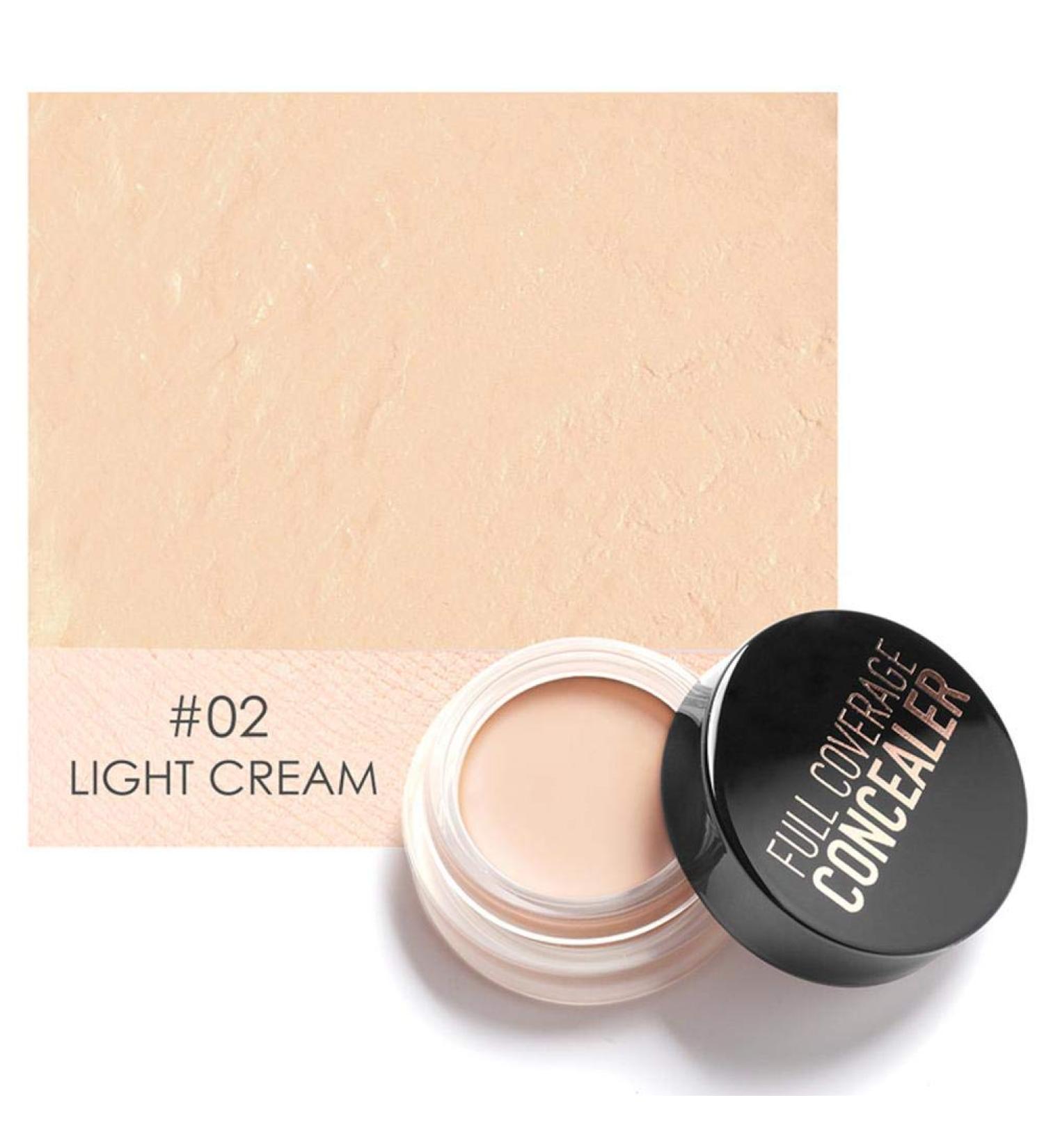 Brrnoo Full Coverage Concealer Cream Dark Circle Treatment Creamy Acne Concealer (#2) - Buy Online on GoSupps.com