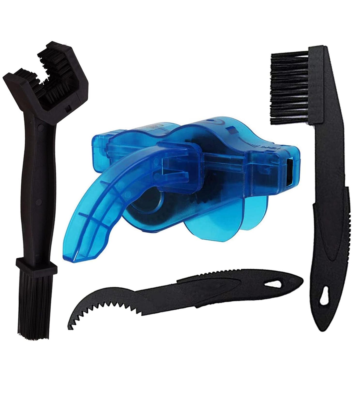 FOXNSK Bike Chain Cleaner Kit - Easy Maintenance Tool for Road and Mountain Bikes - Buy Online on GoSupps.com