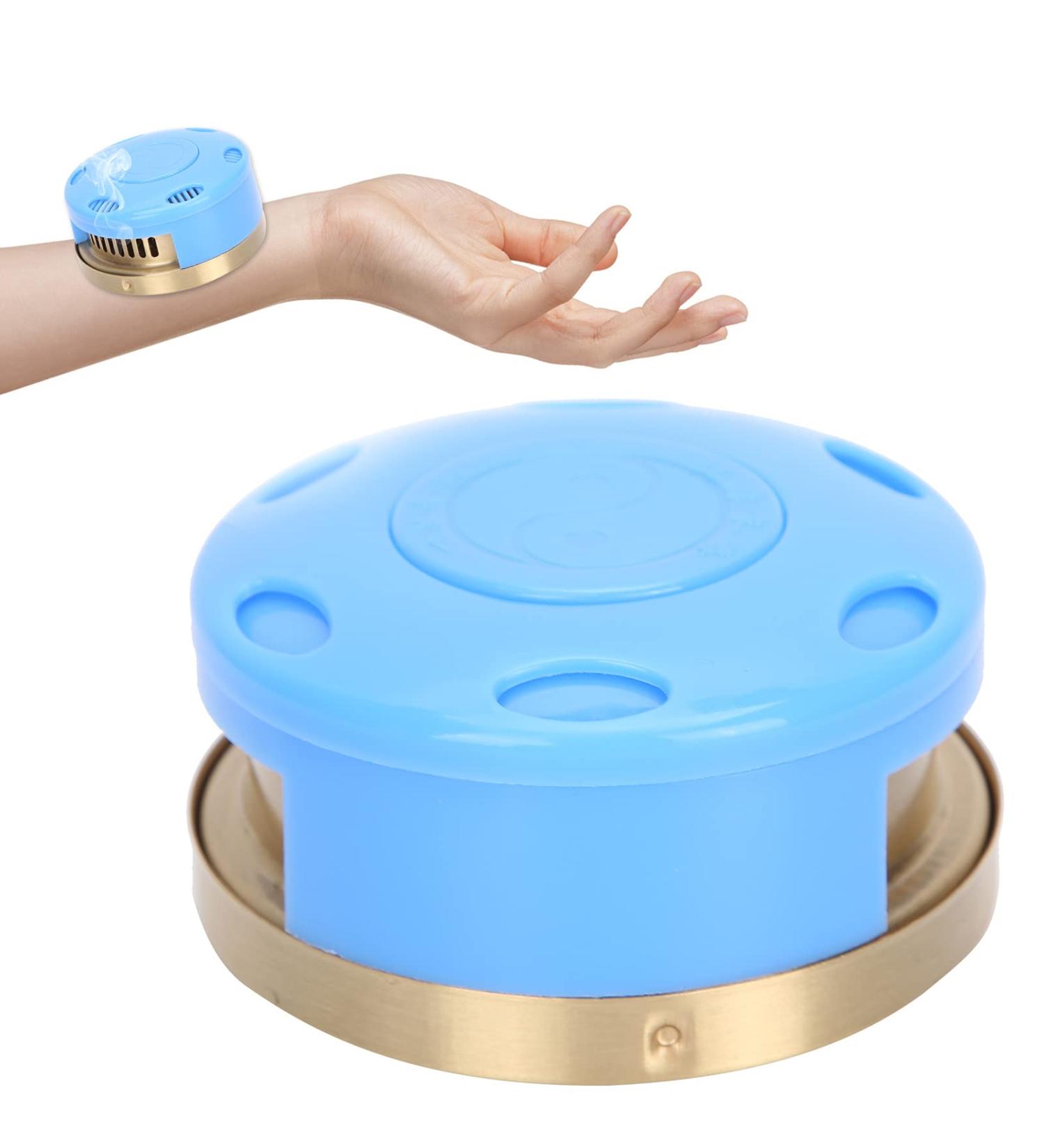 Moxa Box for Moxibustion Therapy | Copper Moxa Stick Holder for Wormwood & Mugwort | International Shipping Available - Buy Online on GoSupps.com