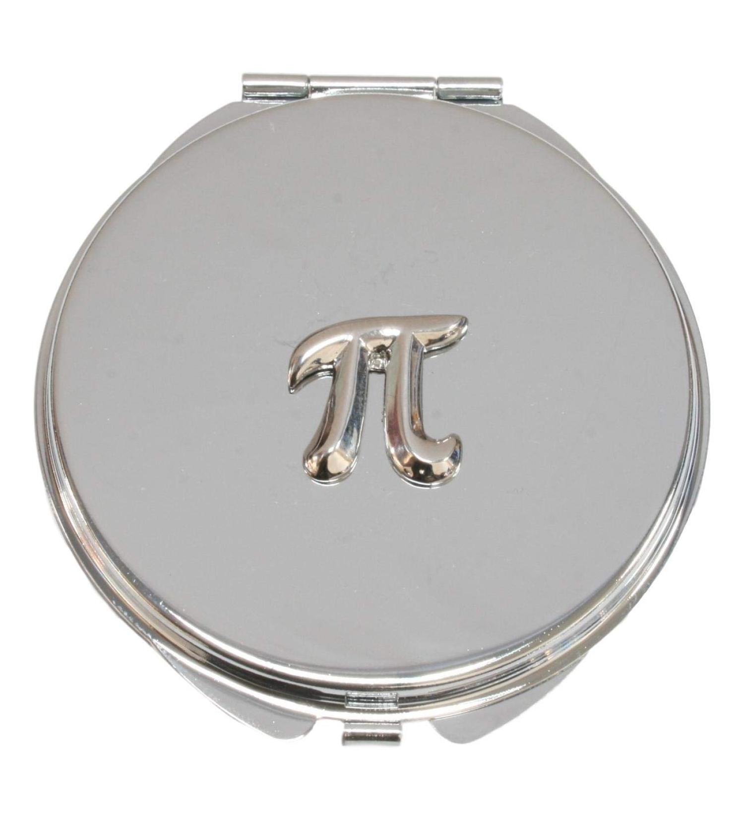 PI Symbol Compact Mirror Handbag Gift With Free Engraving 454 - Buy Online on GoSupps.com