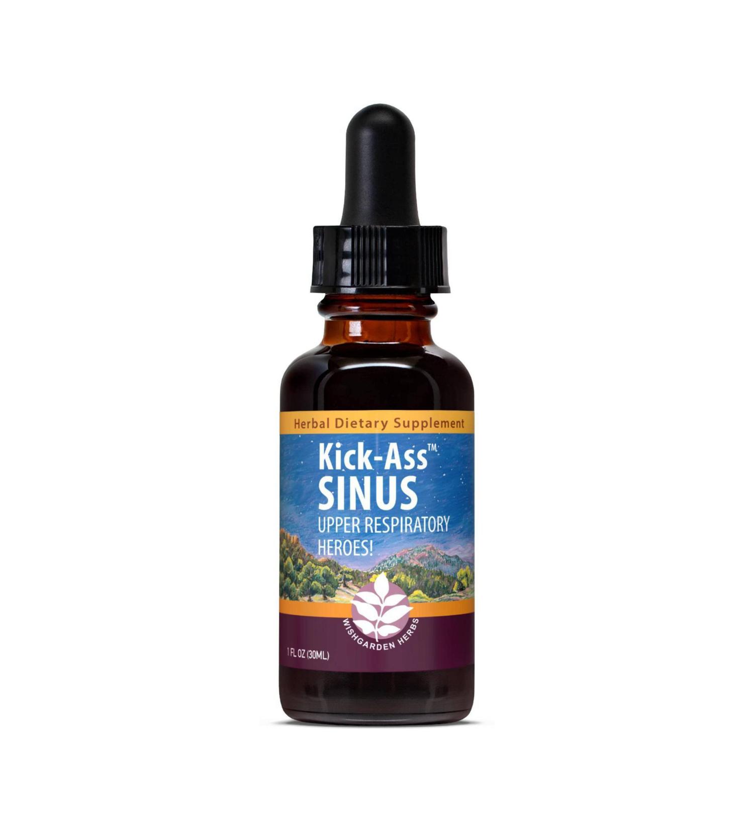WISHGARDEN Kick Ass Sinus 1 FZ - Fast Relief for Sinus Congestion - Buy Online on GoSupps.com