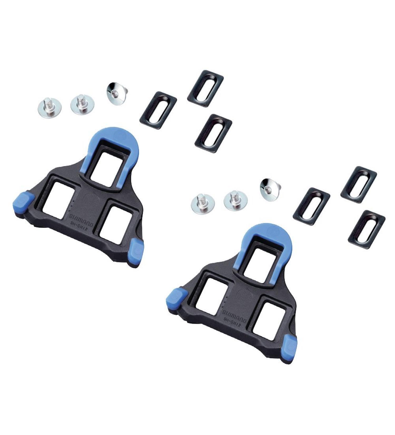 SHIMANO SPD-SL Cleat Set Blue One Size