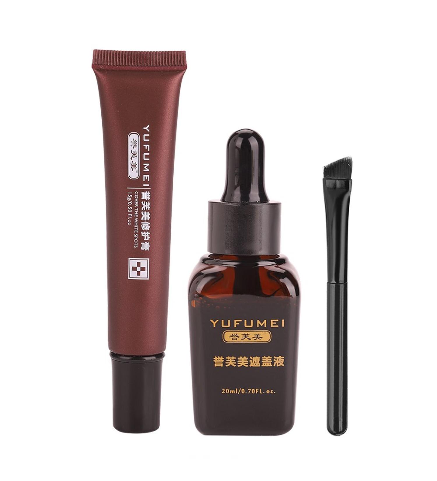 Cimenn Professional Vitiligo Cover Liquid Set - Scar & Birthmark Concealer - Buy Online on GoSupps.com