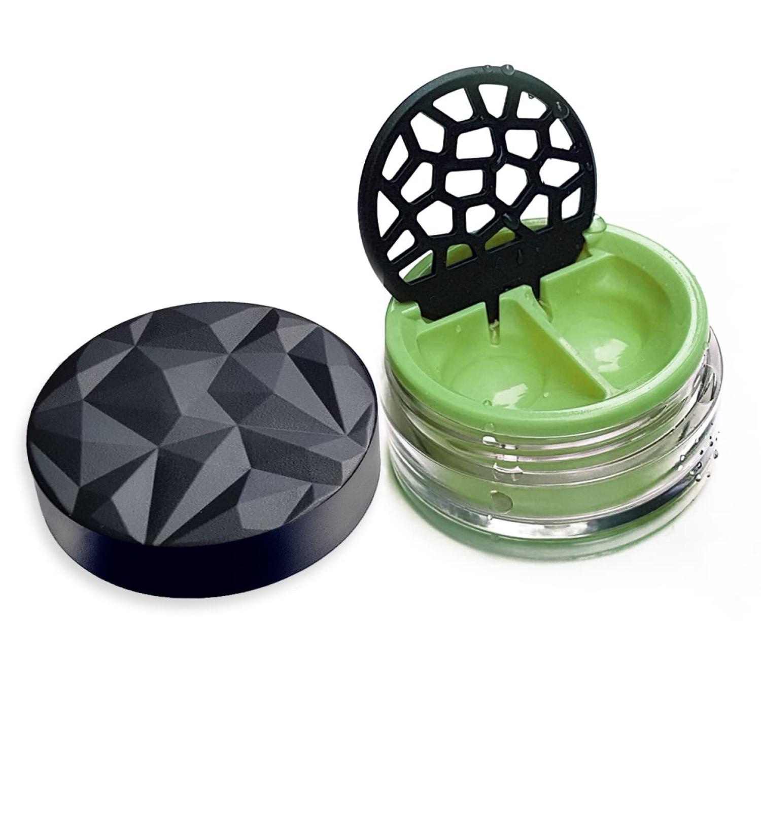 Buy Lensbix Geometric Contact Lens Container - Futuristic 3D Design | Stylish Accessory & Perfect Gift for Lens Wearers - Buy Online on GoSupps.com