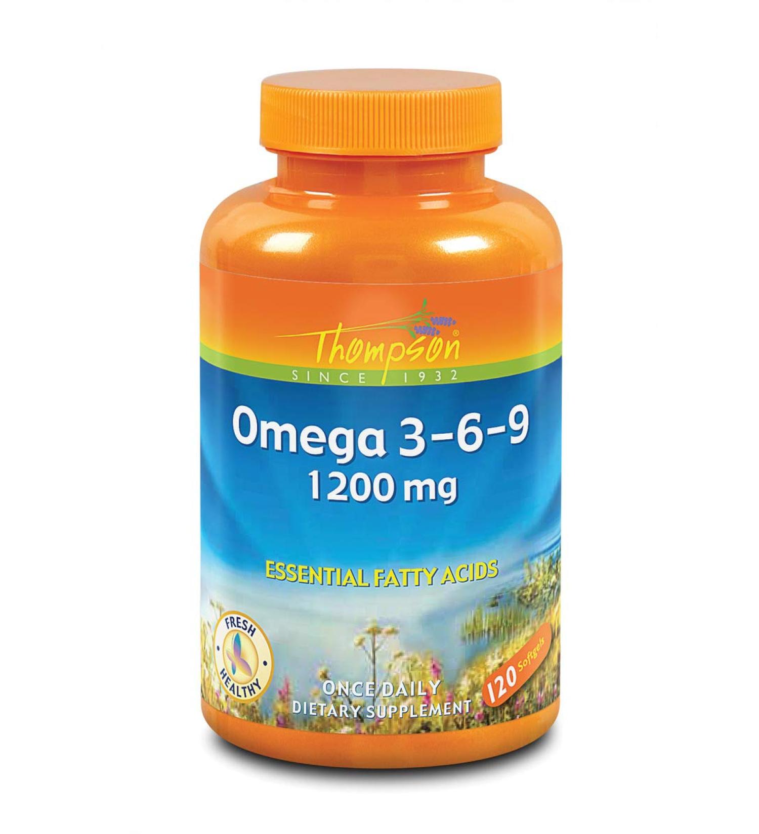 Thompson Omega 3-6-9 1200 mg 120 Softgels