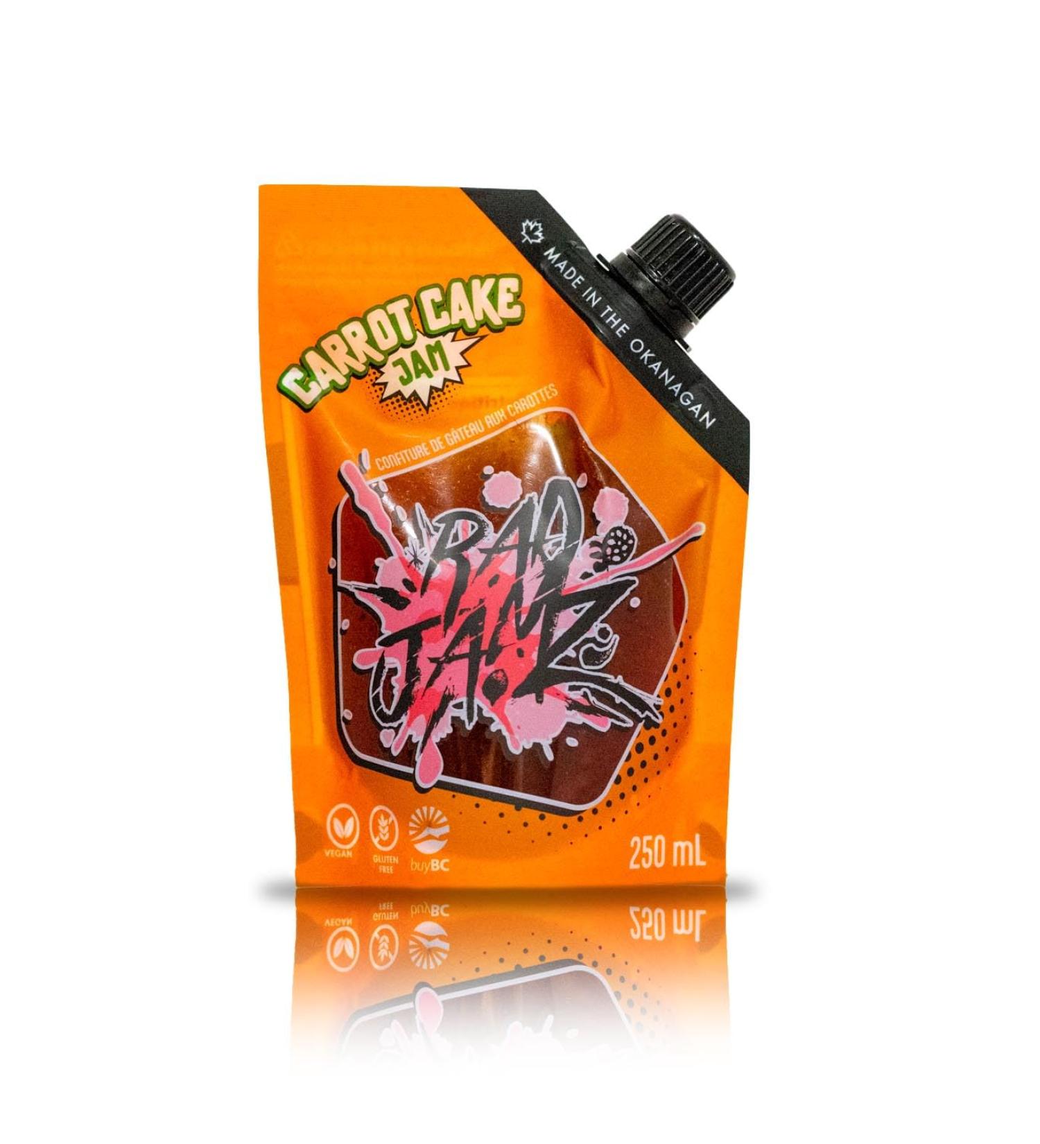 Rad Jamz Carrot Cake Jam 250ml Carrot Cake 250ml - Buy Online on GoSupps.com