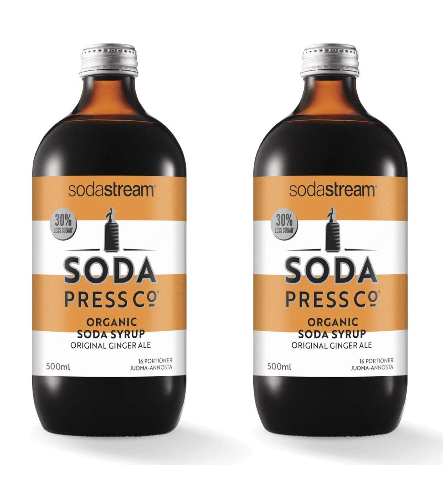SodaStream Organic Ale Flavor Mix - Ginger 16.9 Fl Oz | Sparkling Drink Mix - Buy Online on GoSupps.com