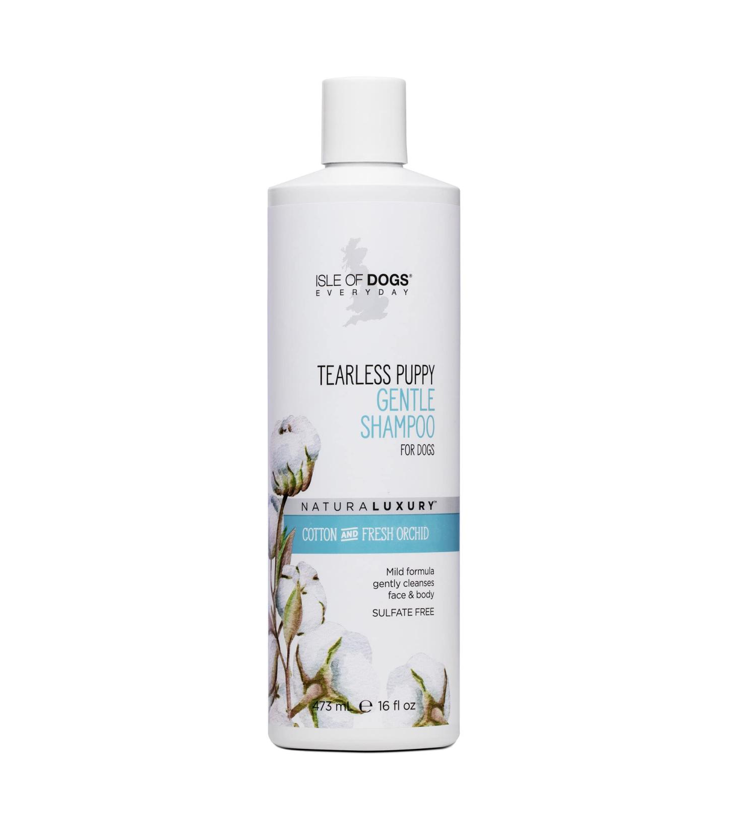 Isle of Dogs Tearless Puppy Shampoo 16 oz - Gentle Formula for Sensitive Pups - Buy Online on GoSupps.com