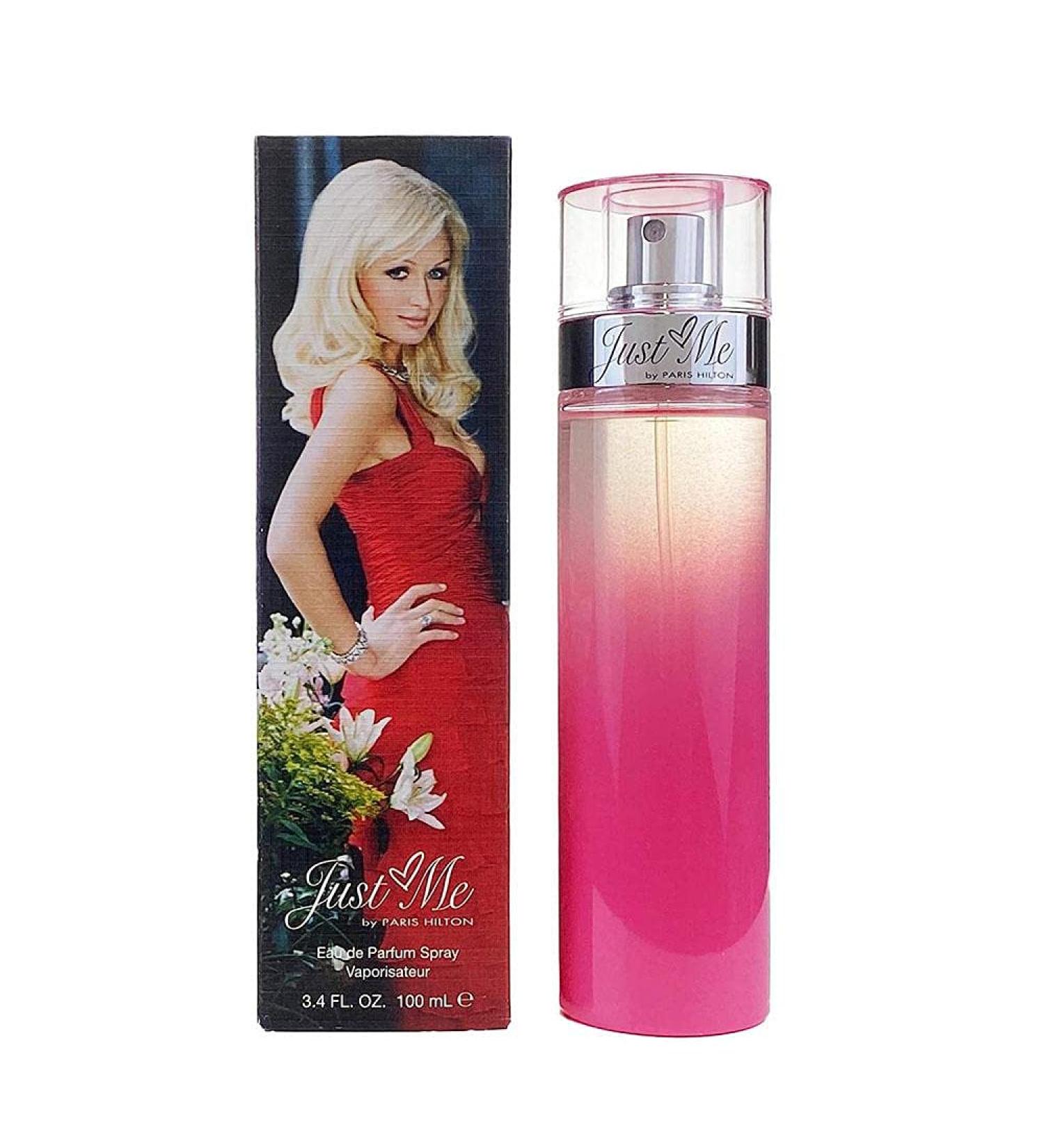 Paris Hilton Just Me Eau De Parfum Spray 3.4 Ounces Pink 3.4 Fl Oz (Pack of 1)
