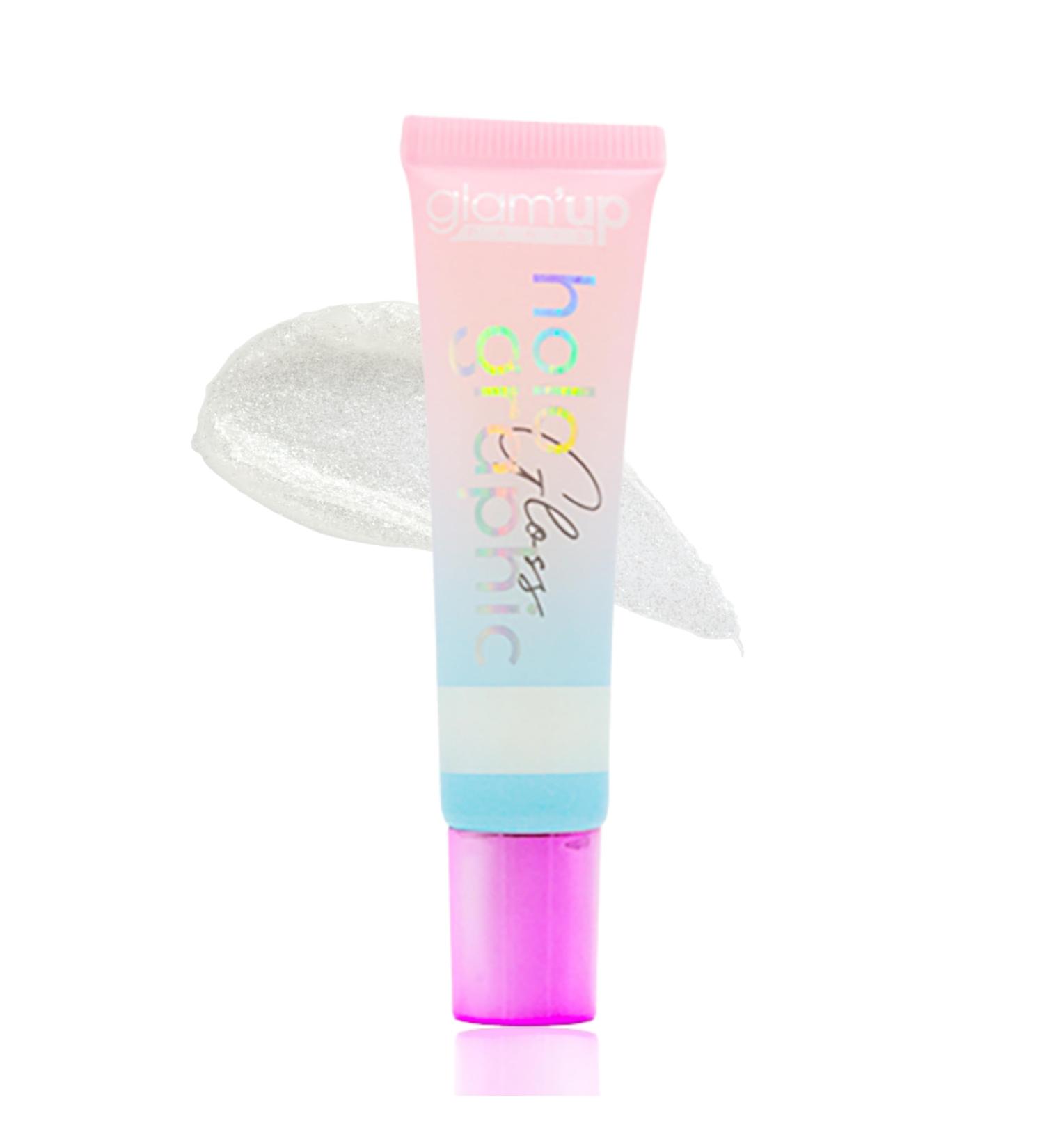 Glam'Up Paris - Holographic Gloss - Lip Gloss - Fuller and Smoother Lip Effect - Ultra-Shiny and Reflective Finish - Buy Online on GoSupps.com