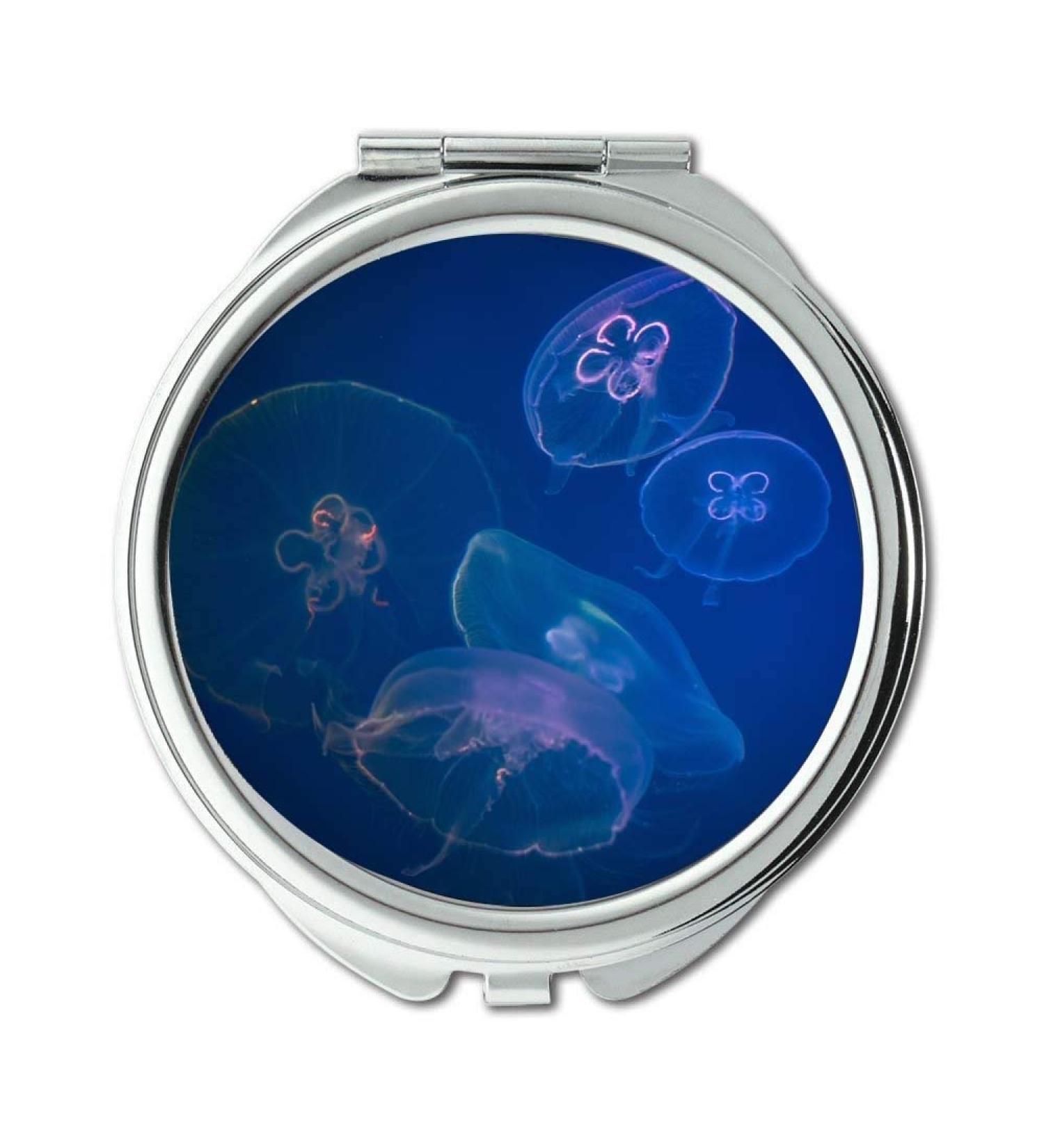 Mirror makeup mirror abstract animal aquarium pocket mirror portable mirror - Buy Online on GoSupps.com
