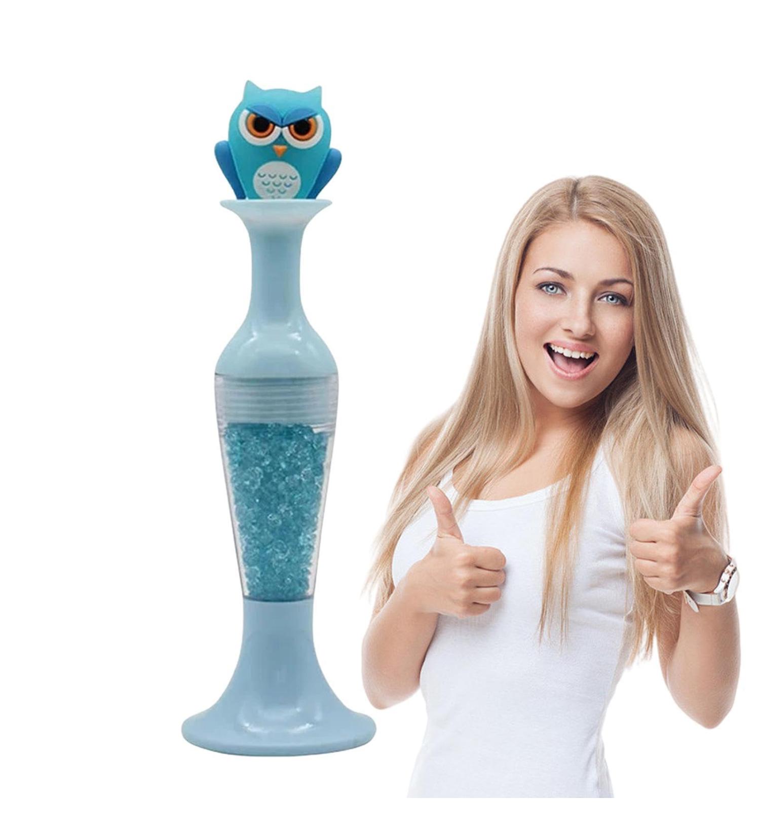 Vuggdt Rhinestone Picker Tool | Rhinestone Dotting Gem Cartoon Tool - Wax Pencil Crystal Beads Handle for Manicure Nail Art Decoration Nail Art Gem Crystal Pick Up Rhinestone Pickup owl blue - Buy Online on GoSupps.com