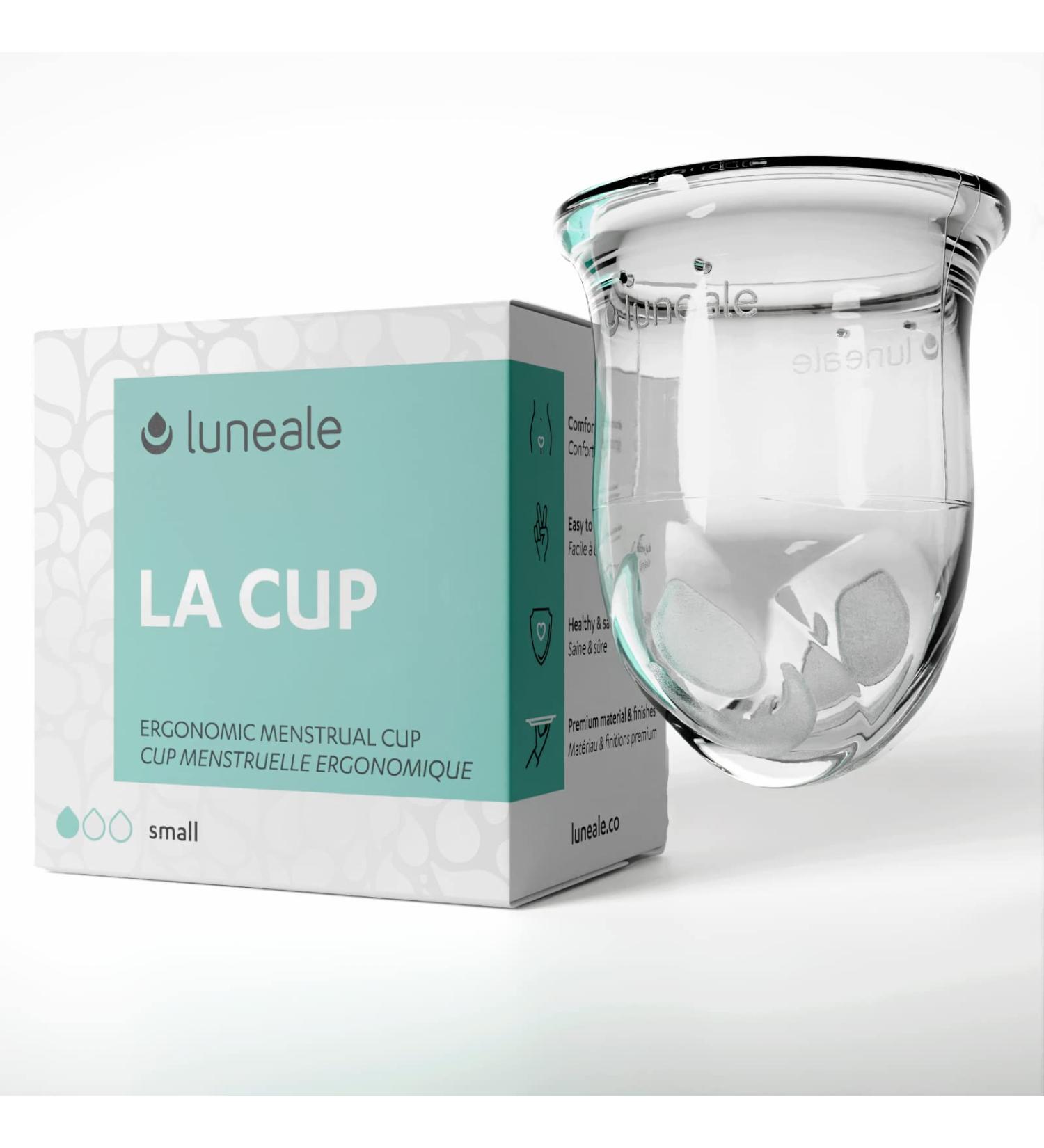 Shop Luneal La Cup - Ergonomic Stemless Menstrual Cup in 3 Sizes | Improved Design for Ultimate Comfort - Buy Online on GoSupps.com