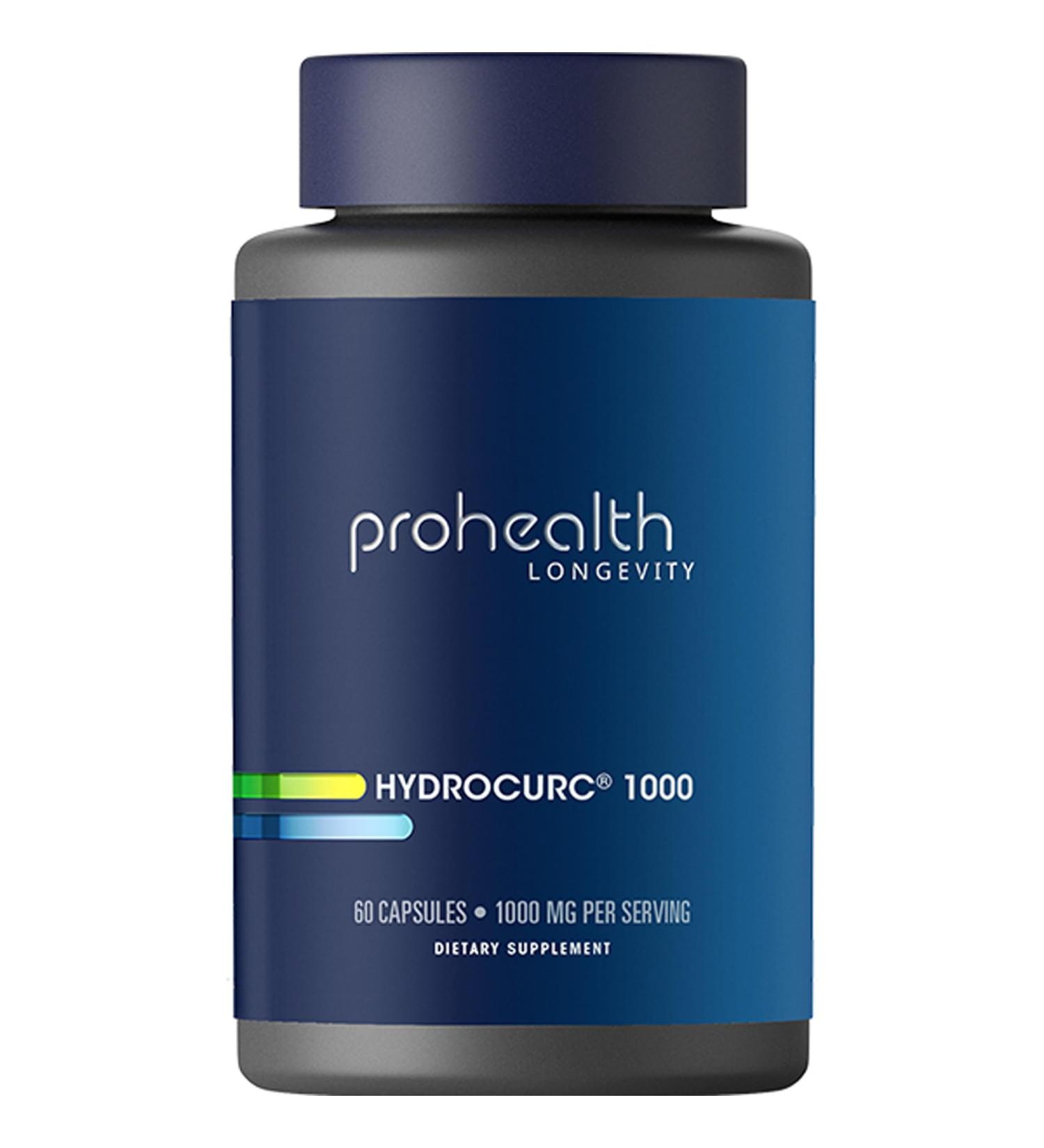 ProHealth Hydrocurc with LipiSperse Technology. Cognitive Support, Promotes Joint Health, Higher Bioavailability for Longevity and Mental Clarity, 60 Caps 30 Day Supply
