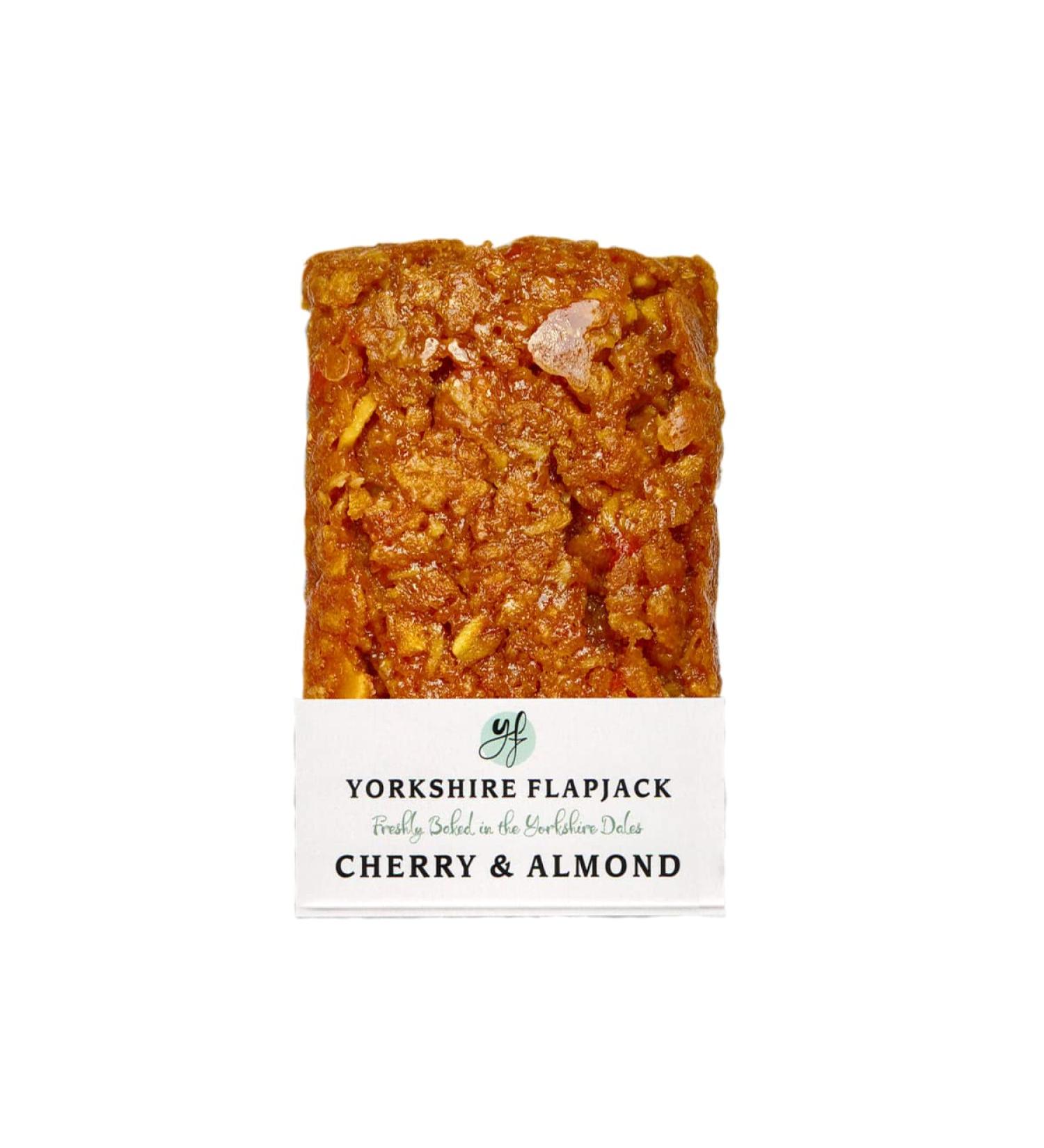 Yorkshire Flapjack | Cherry & Almond Flapjack 95g Beige Pack of 1