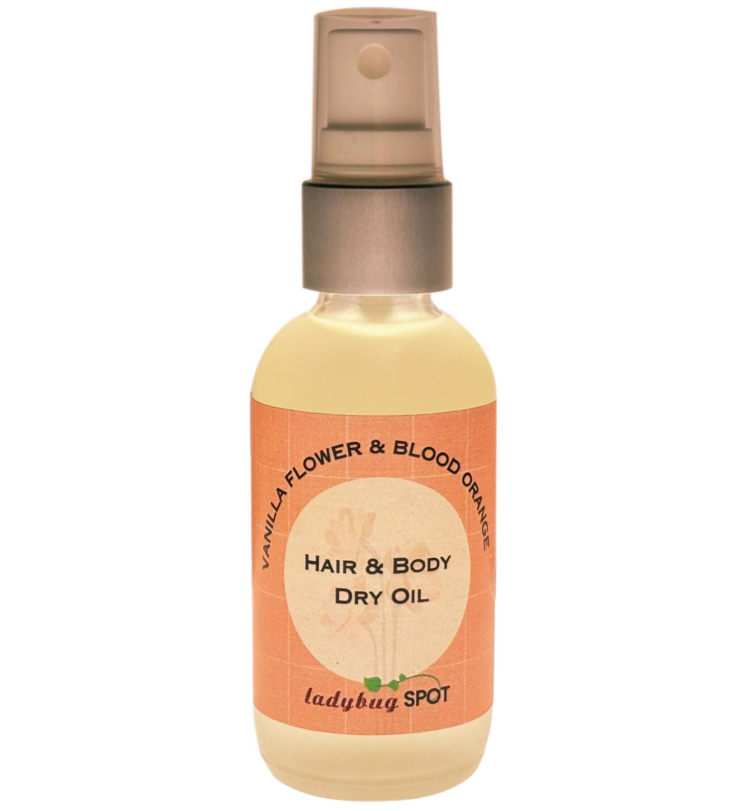 Layerable Perfume Hair & Body Dry Oil | Fast-Absorbing Non-Greasy | Organic Coconut Oil & Vitamin E | Alcohol-Free Phthalate-Free | 2 fl oz Glass Bottle Fine Mist (2 Vanilla Flower & Blood Orange) Vanilla Flower & Blood Or  - Buy Online on GoSupps.com