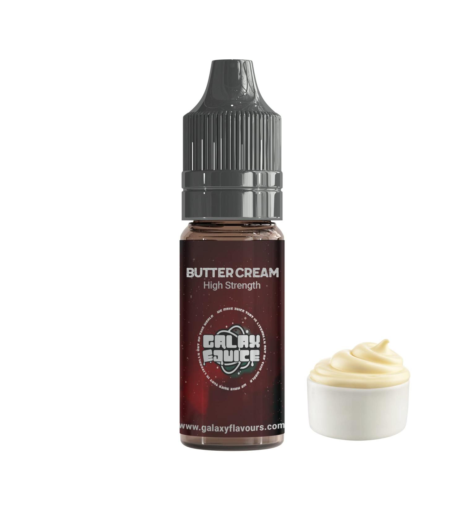 High Strength Butter Cream Flavouring - Galaxy Food Flavours - 10ml Bottle - Buy Online on GoSupps.com