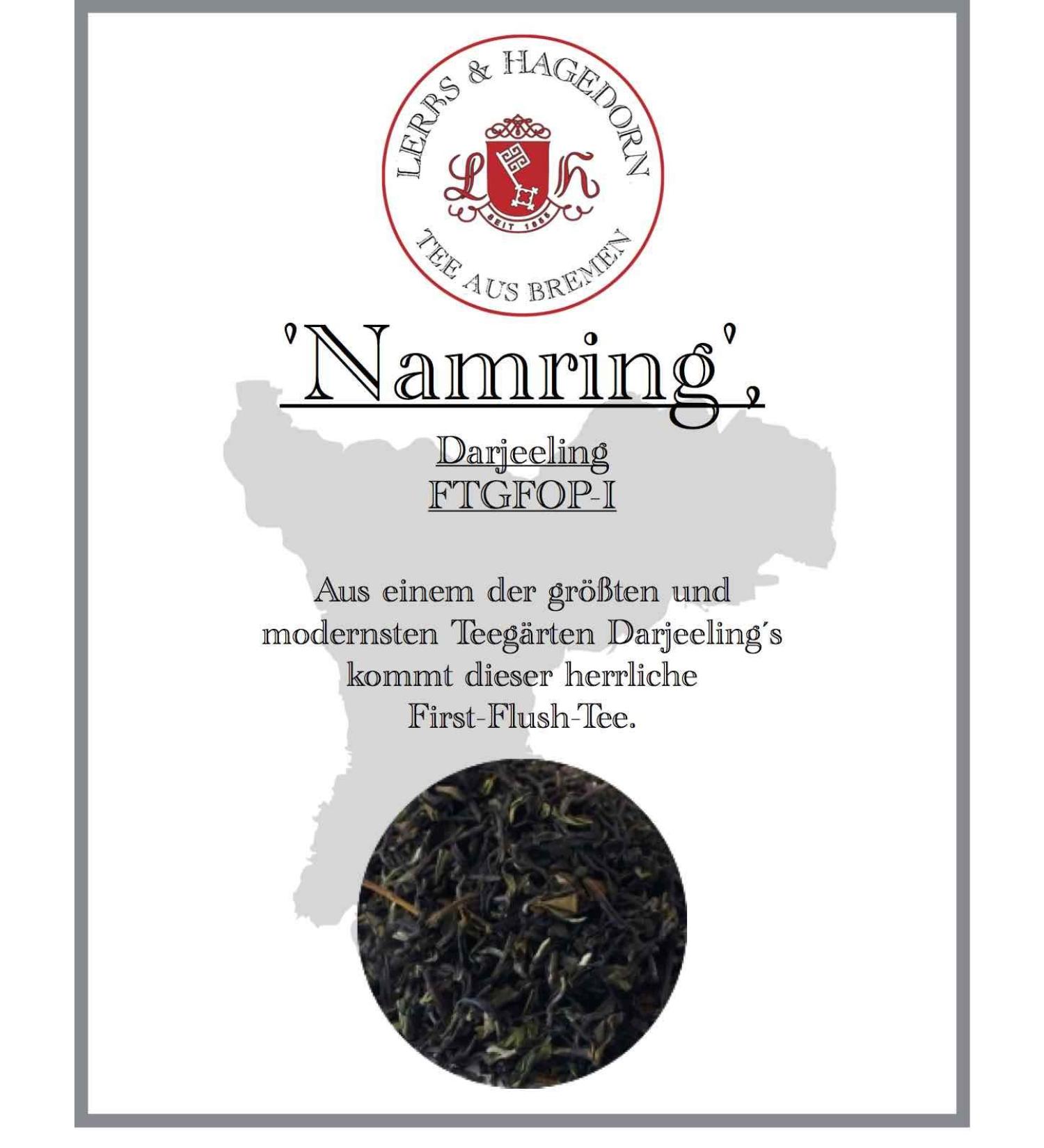  Lerbs & Hagedorn Darjeeling FTGFOP-I "Namring" 1.5 kg - Buy Online on GoSupps.com