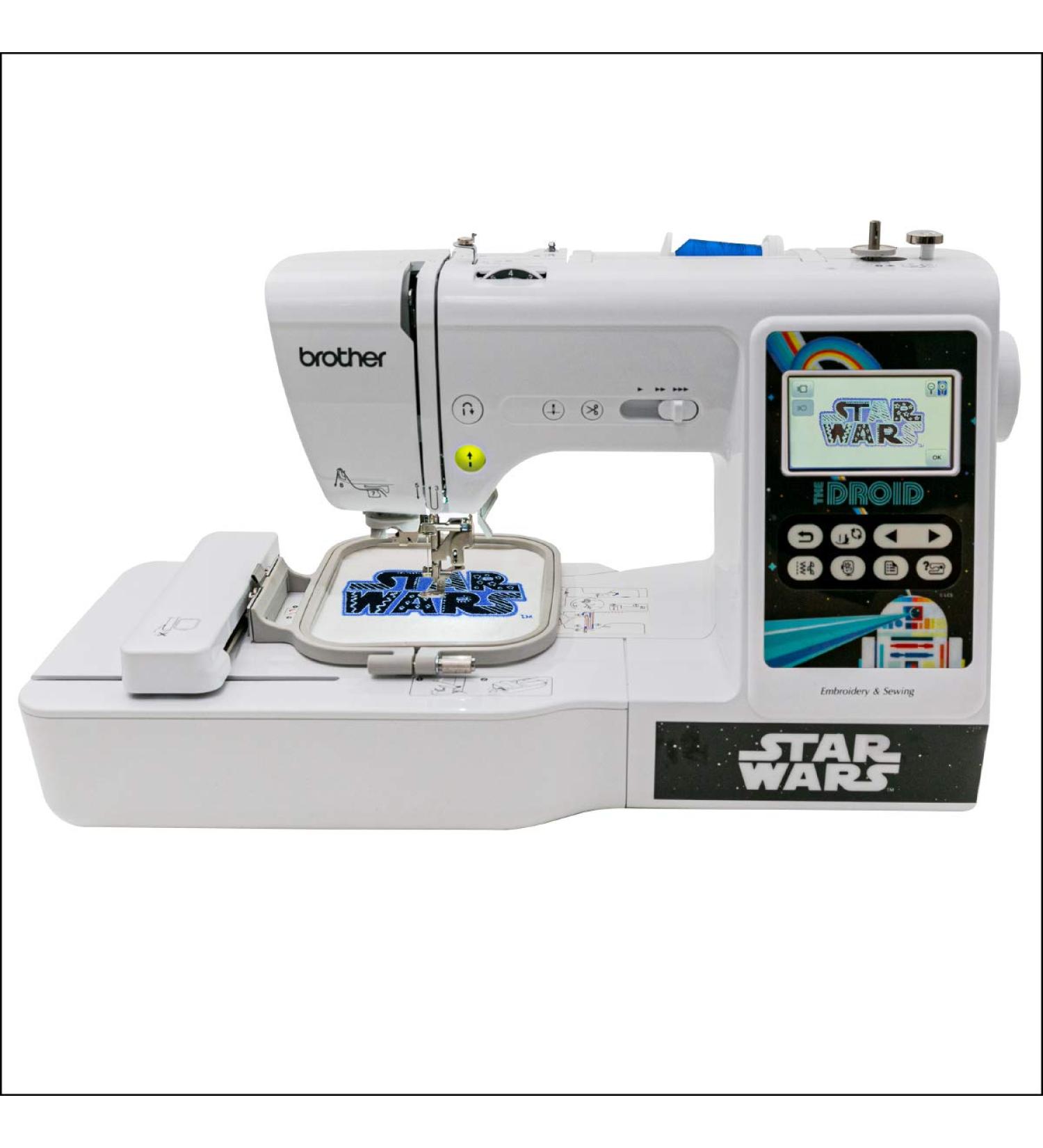 Brother LB5000S Sewing and Embroidery Machine - Star Wars Edition with 4 Faceplates and 10 Designs - Buy Online on GoSupps.com