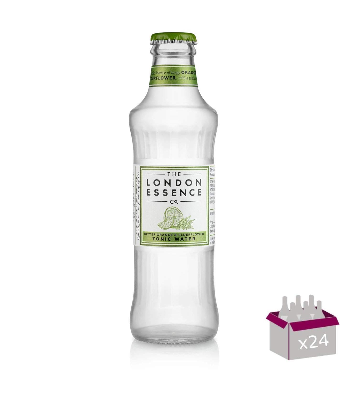 London Essence – “Bitter Orange & Elderflower” Tonic Water – 24*20cl